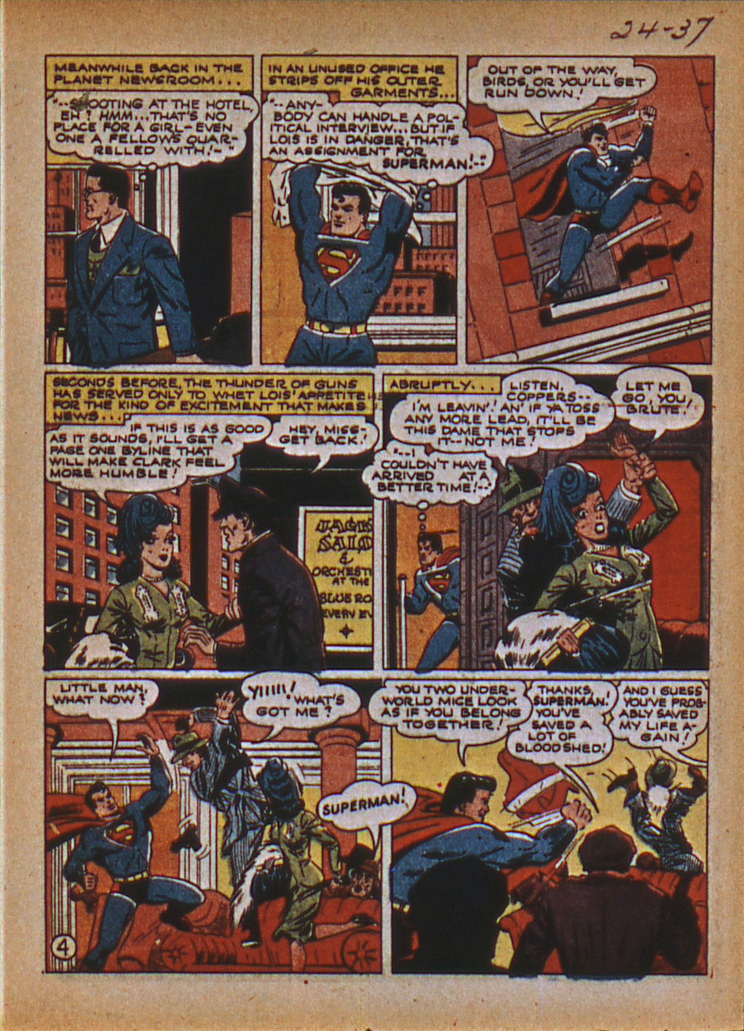 Read online Superman (1939) comic -  Issue #24 - 39