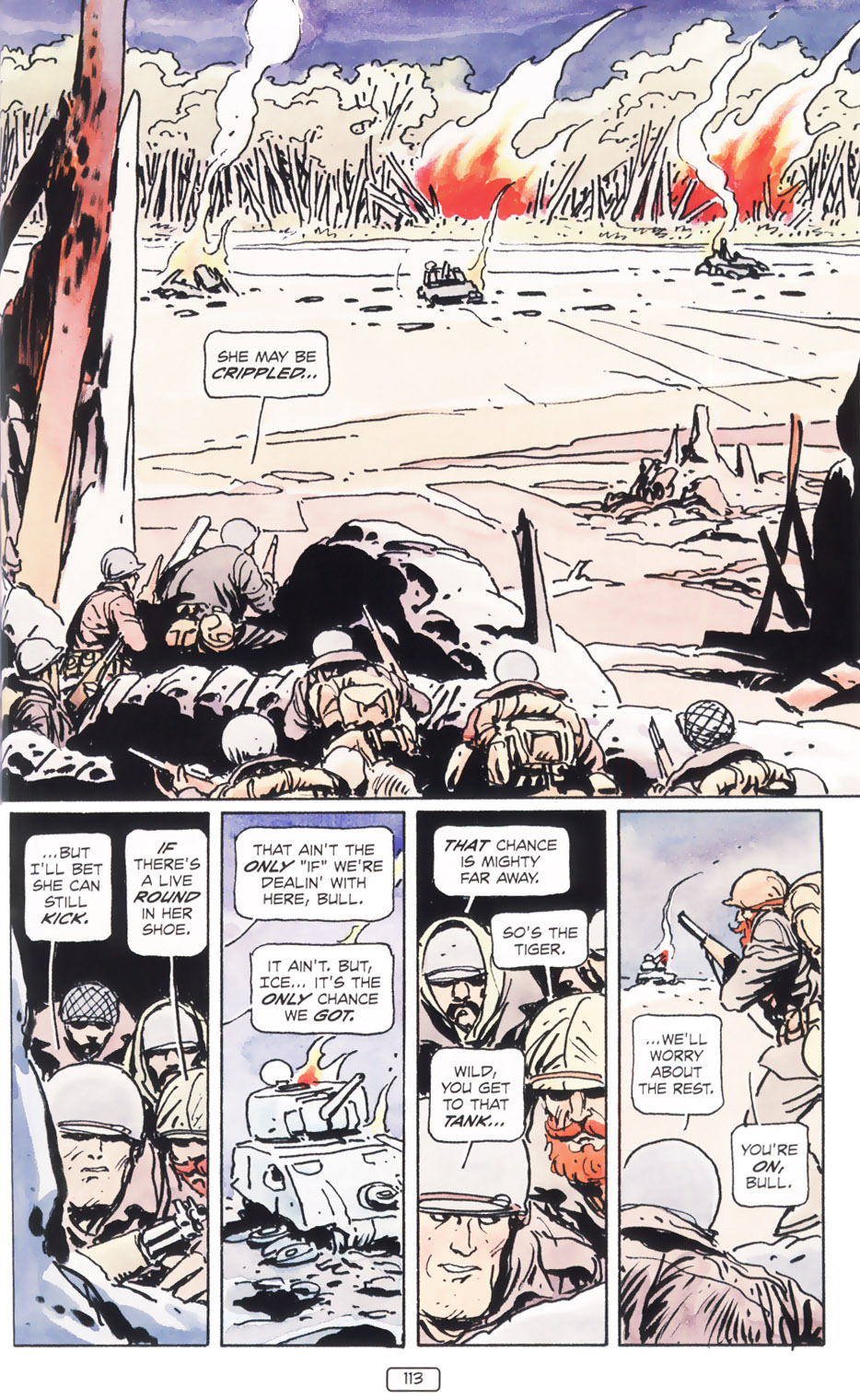 Read online Sgt. Rock: Between Hell & A Hard Place comic -  Issue # TPB - 119