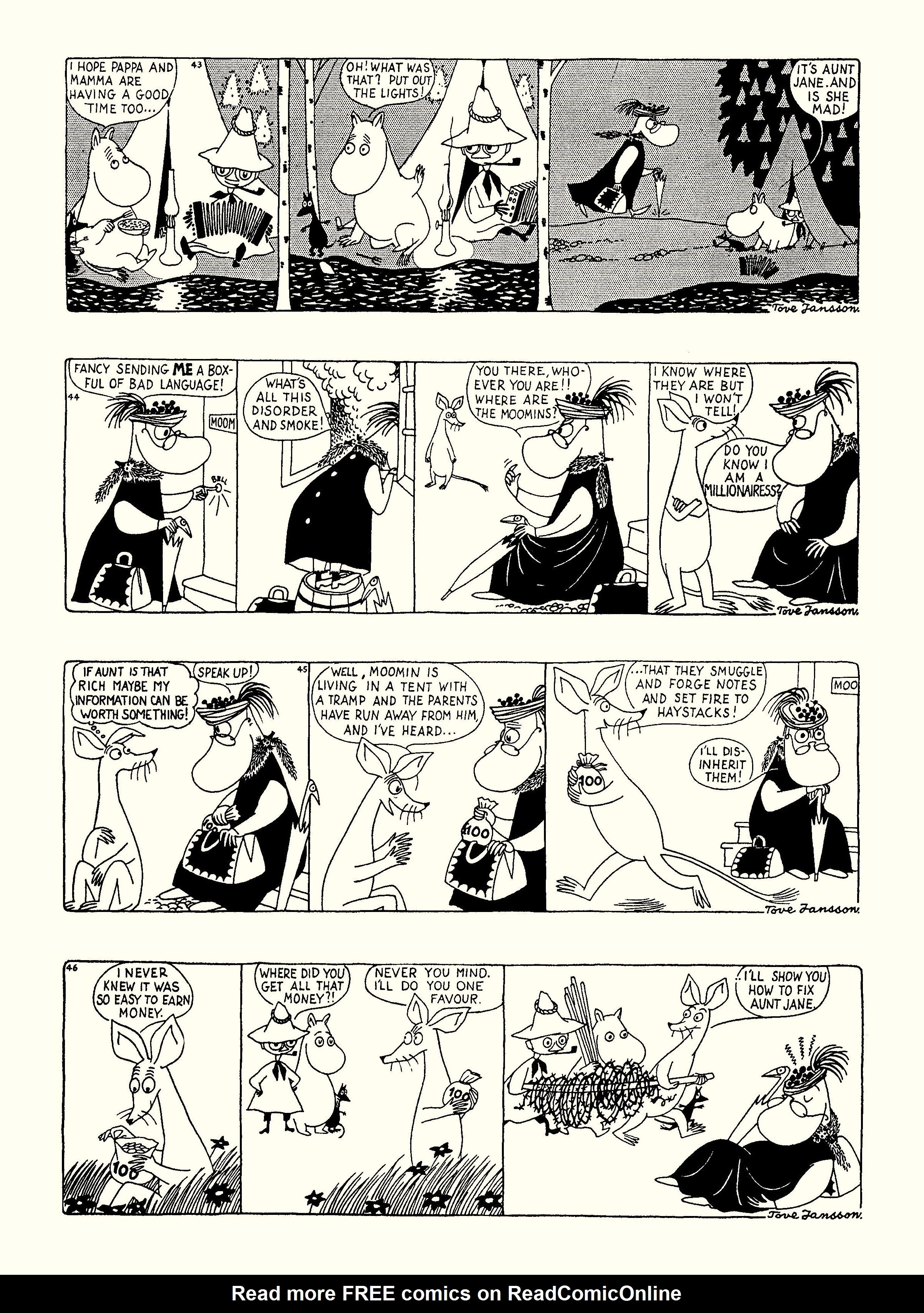 Read online Moomin: The Complete Tove Jansson Comic Strip comic -  Issue # TPB 1 - 41