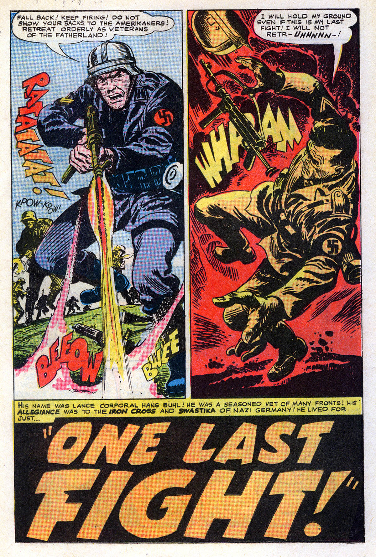 Read online Our Army at War (1952) comic -  Issue #167 - 22