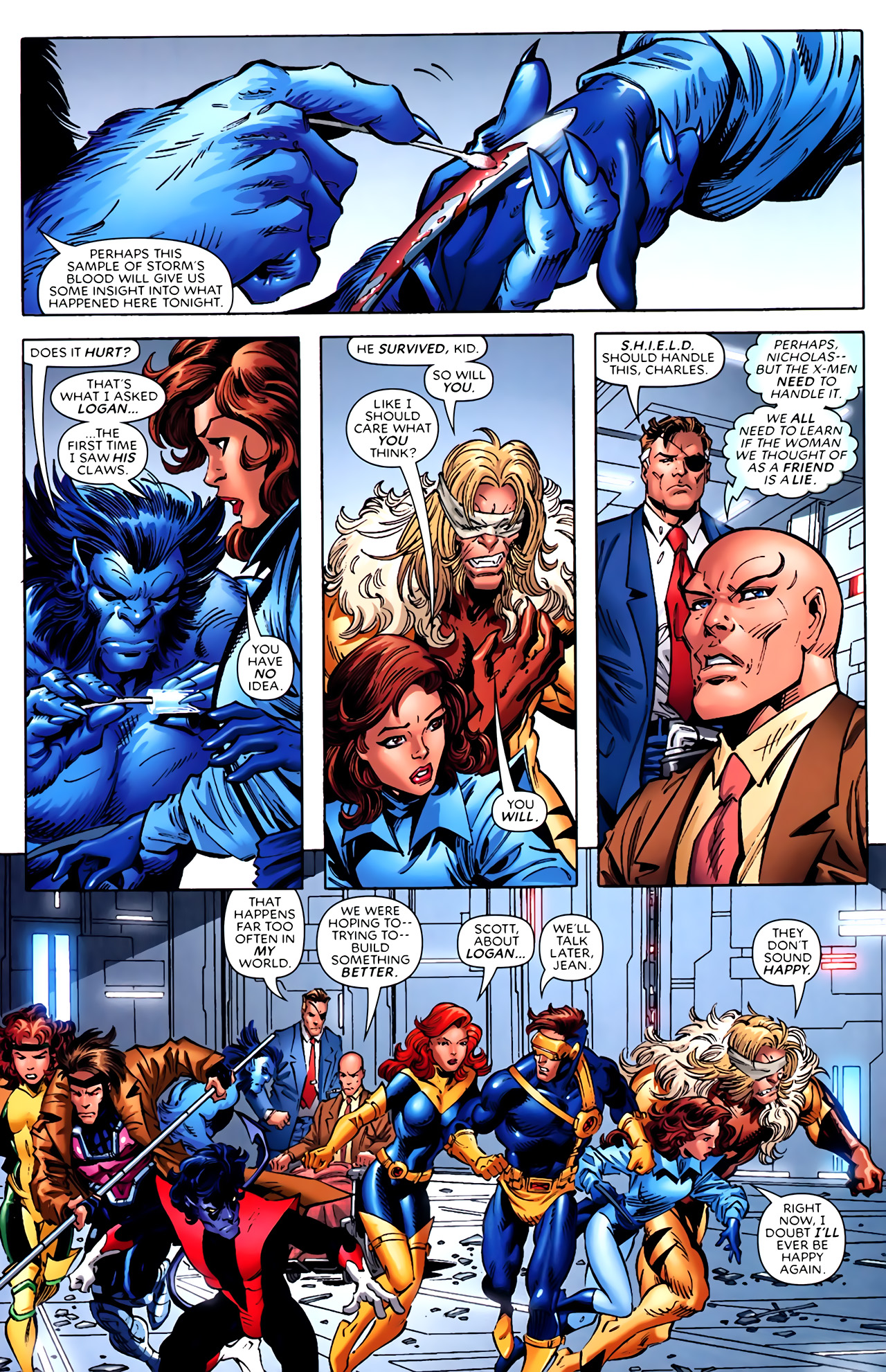 Read online X-Men Forever (2009) comic -  Issue #4 - 15