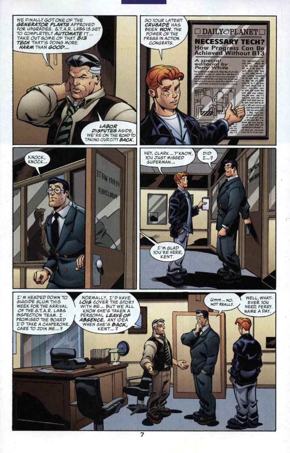 Read online Adventures of Superman (1987) comic -  Issue #598 - 8