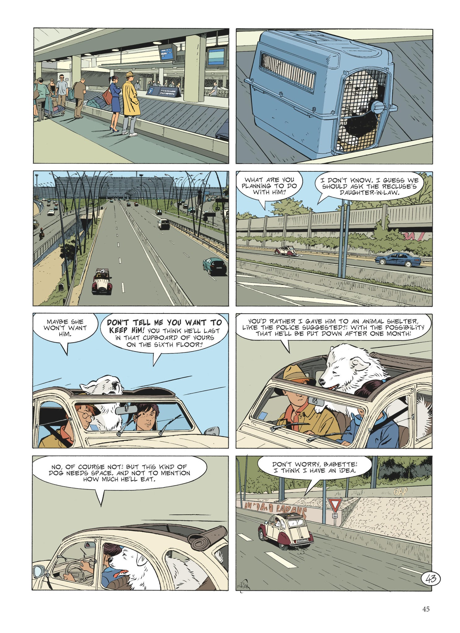 Read online Jerome K. Jerome Bloche comic -  Issue #2 - 45