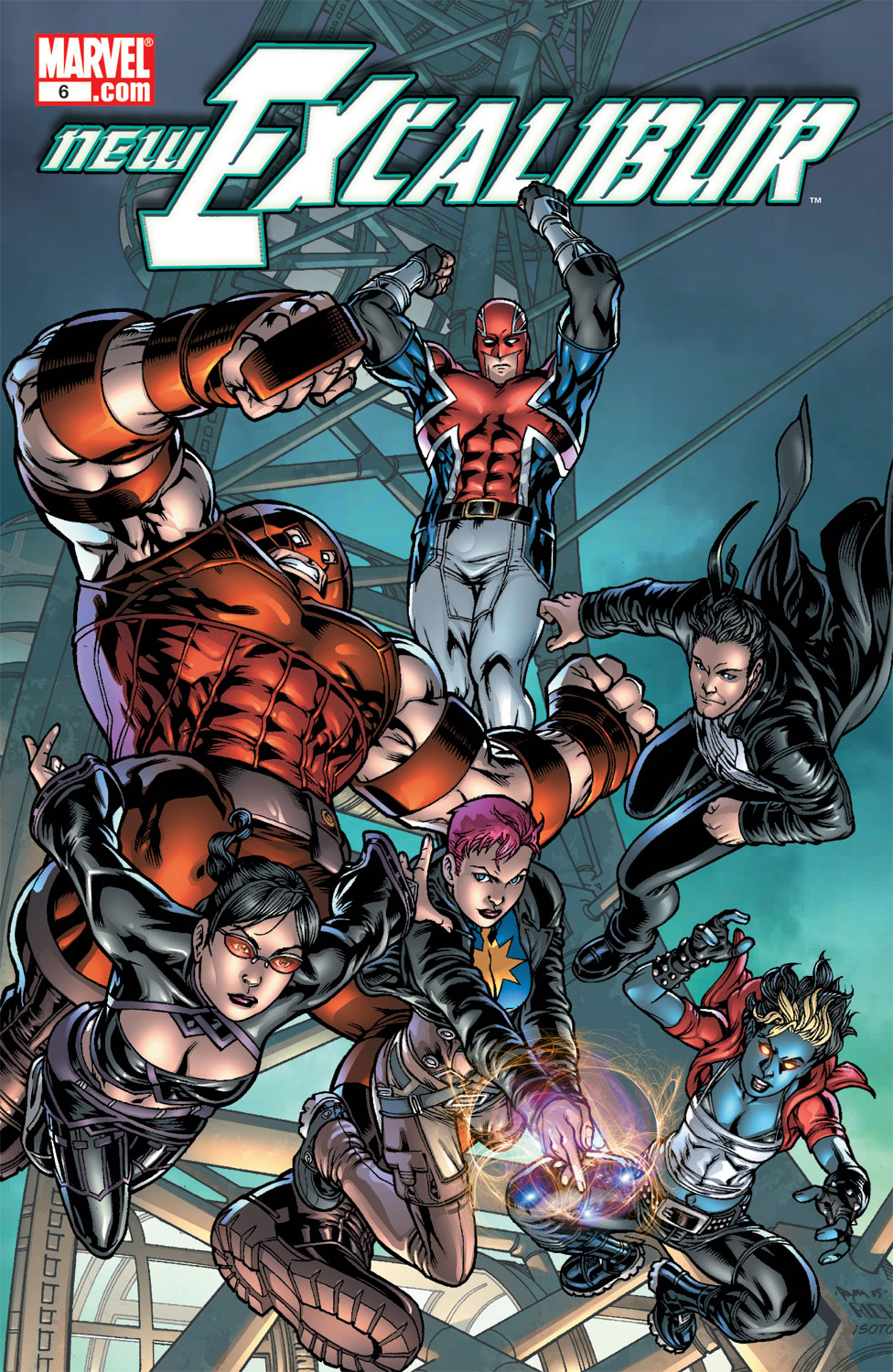 Read online New Excalibur comic -  Issue #6 - 1