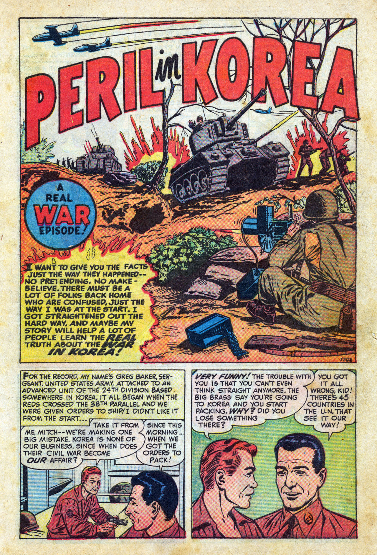 Read online War Comics comic -  Issue #1 - 3