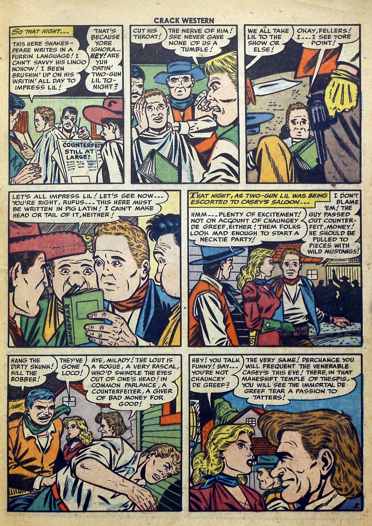 Read online Crack Western comic -  Issue #80 - 13