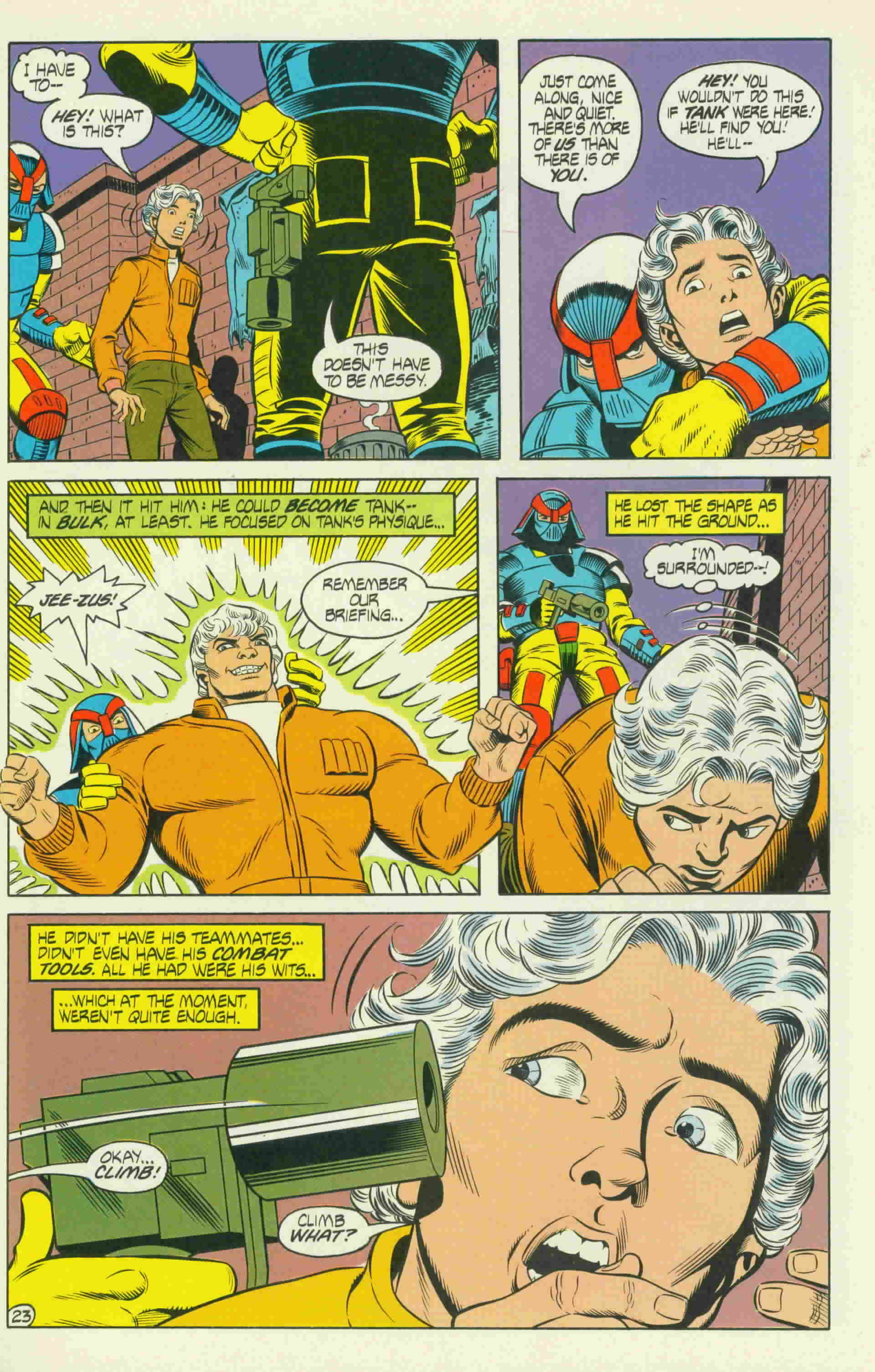 Read online DNAgents comic -  Issue #16 - 26