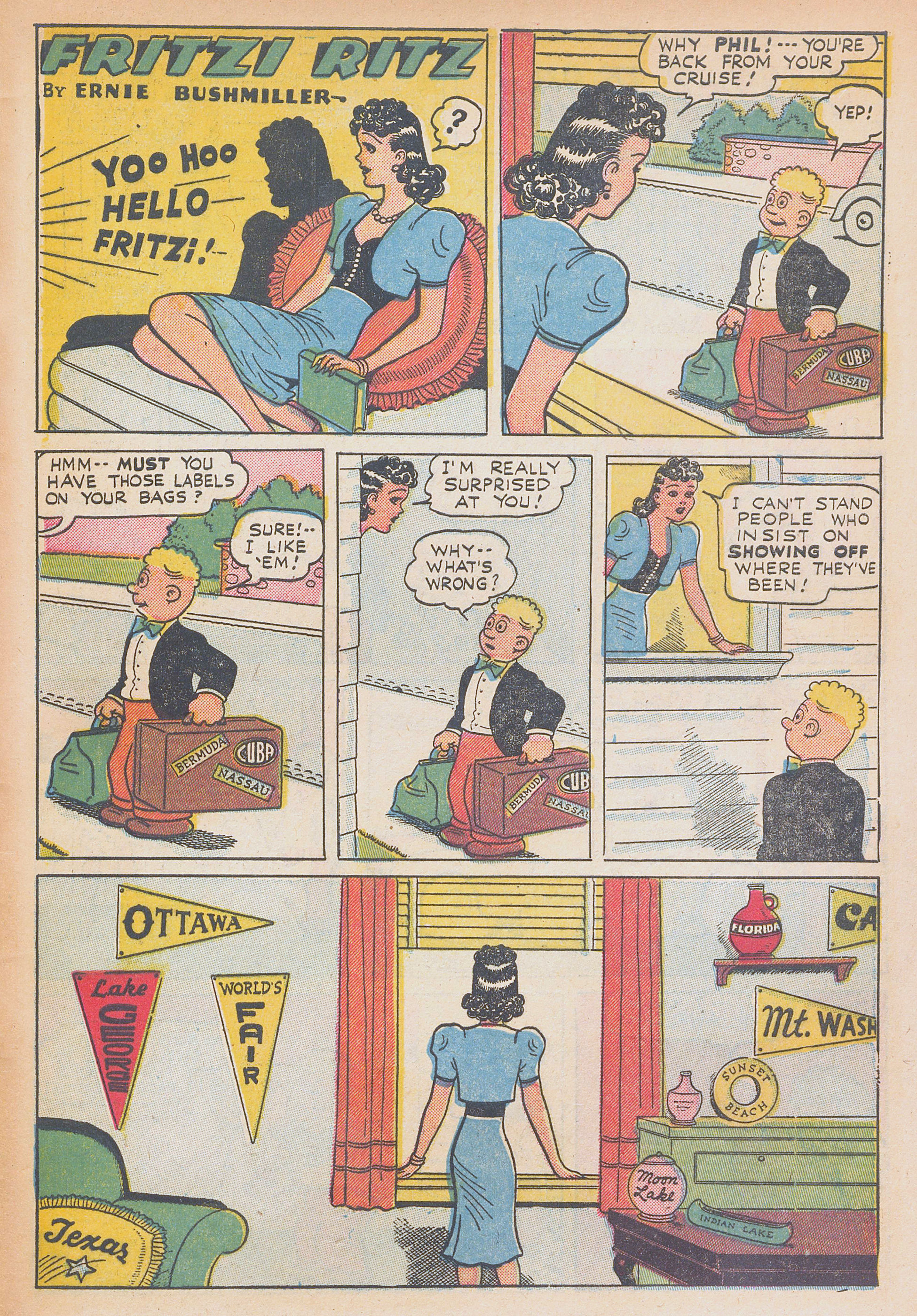 Read online Fritzi Ritz (1953) comic -  Issue #44 - 32