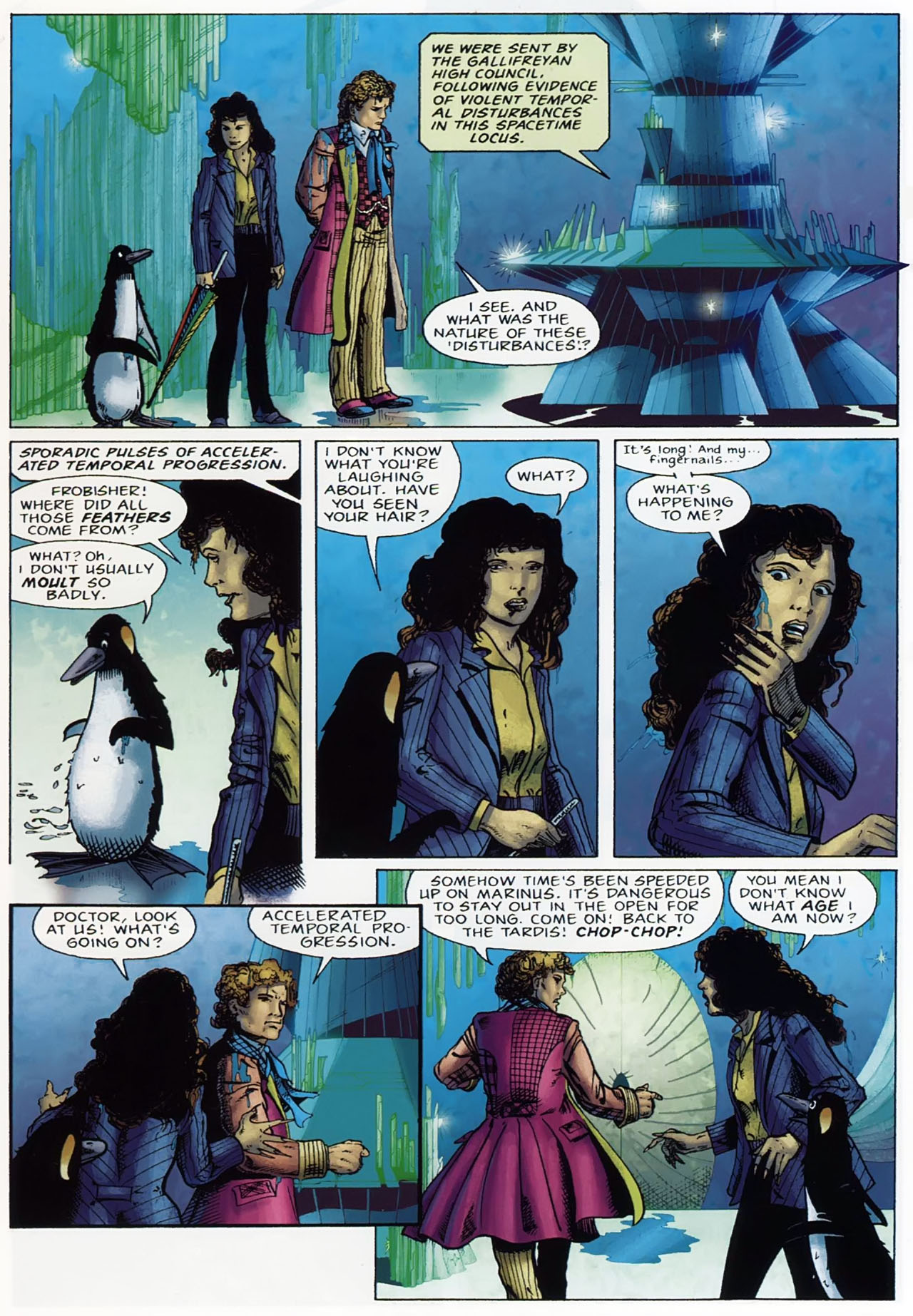Read online Grant Morrison's Doctor Who comic -  Issue #2 - 6