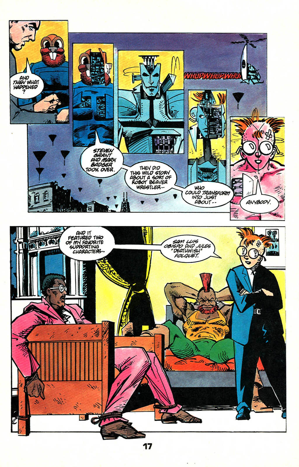 Read online American Flagg! comic -  Issue #46 - 21