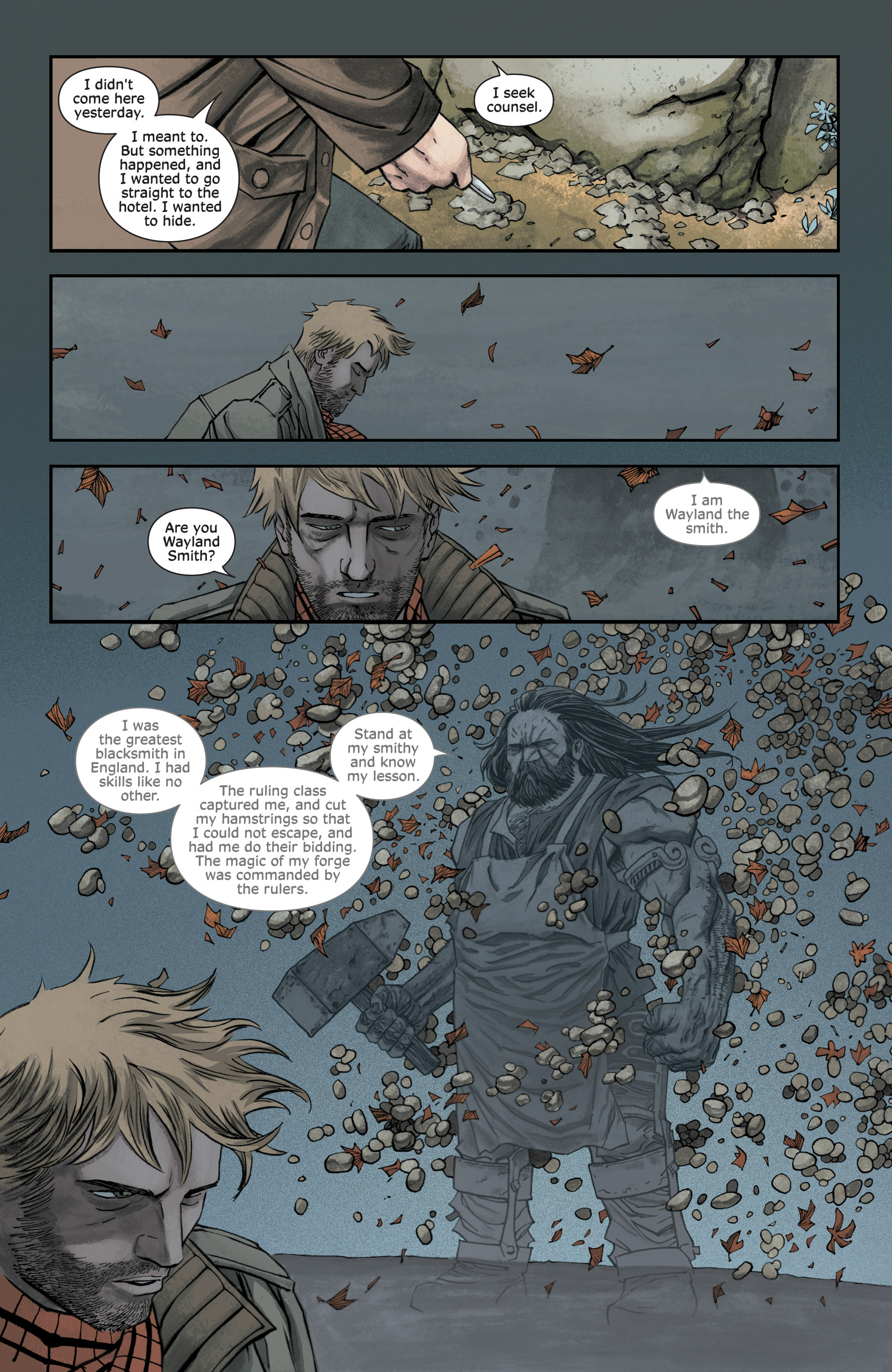 Read online Injection comic -  Issue #5 - 21