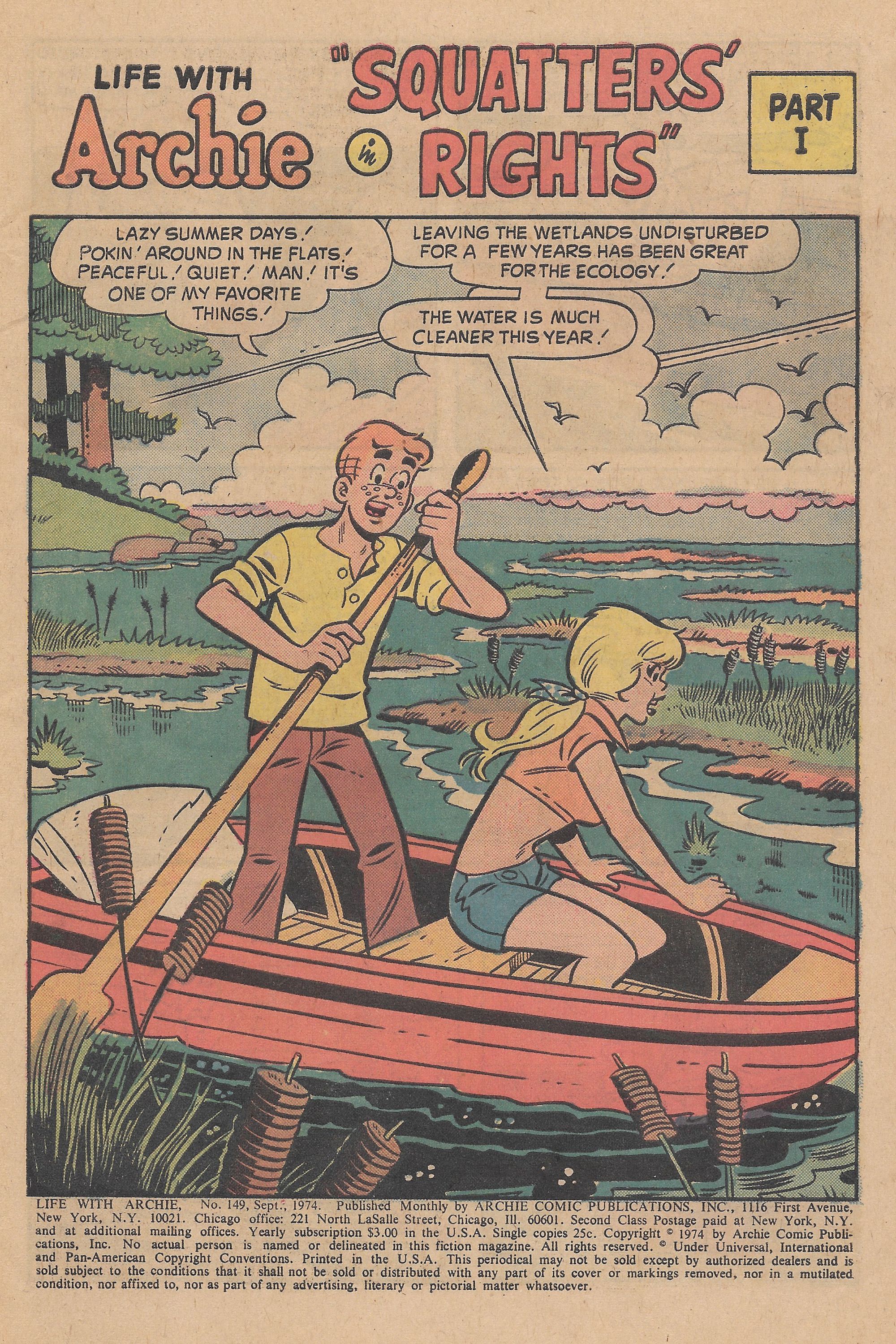 Read online Life With Archie (1958) comic -  Issue #149 - 3