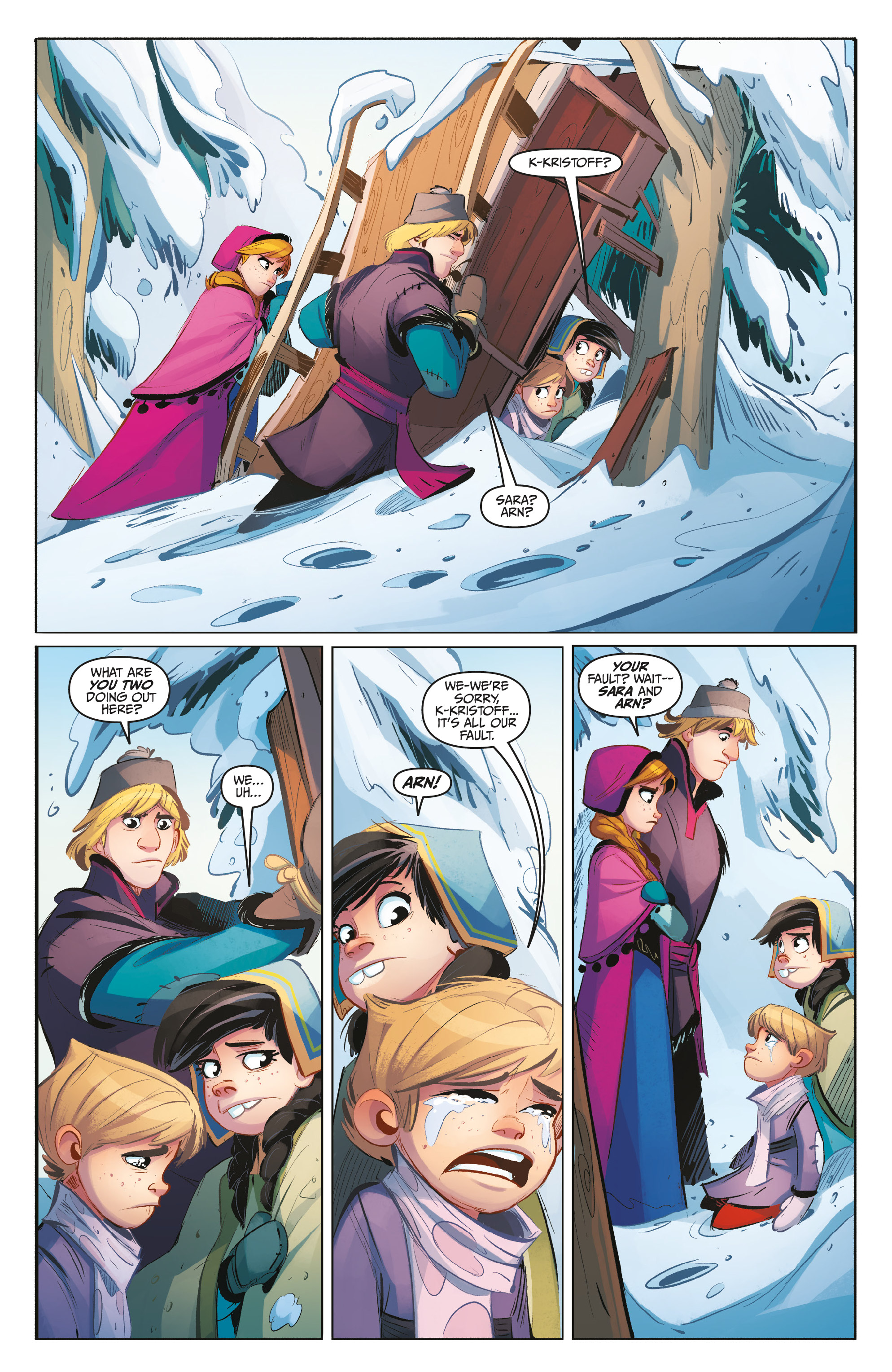 Read online Disney Frozen: The Hero Within comic -  Issue #2 - 13