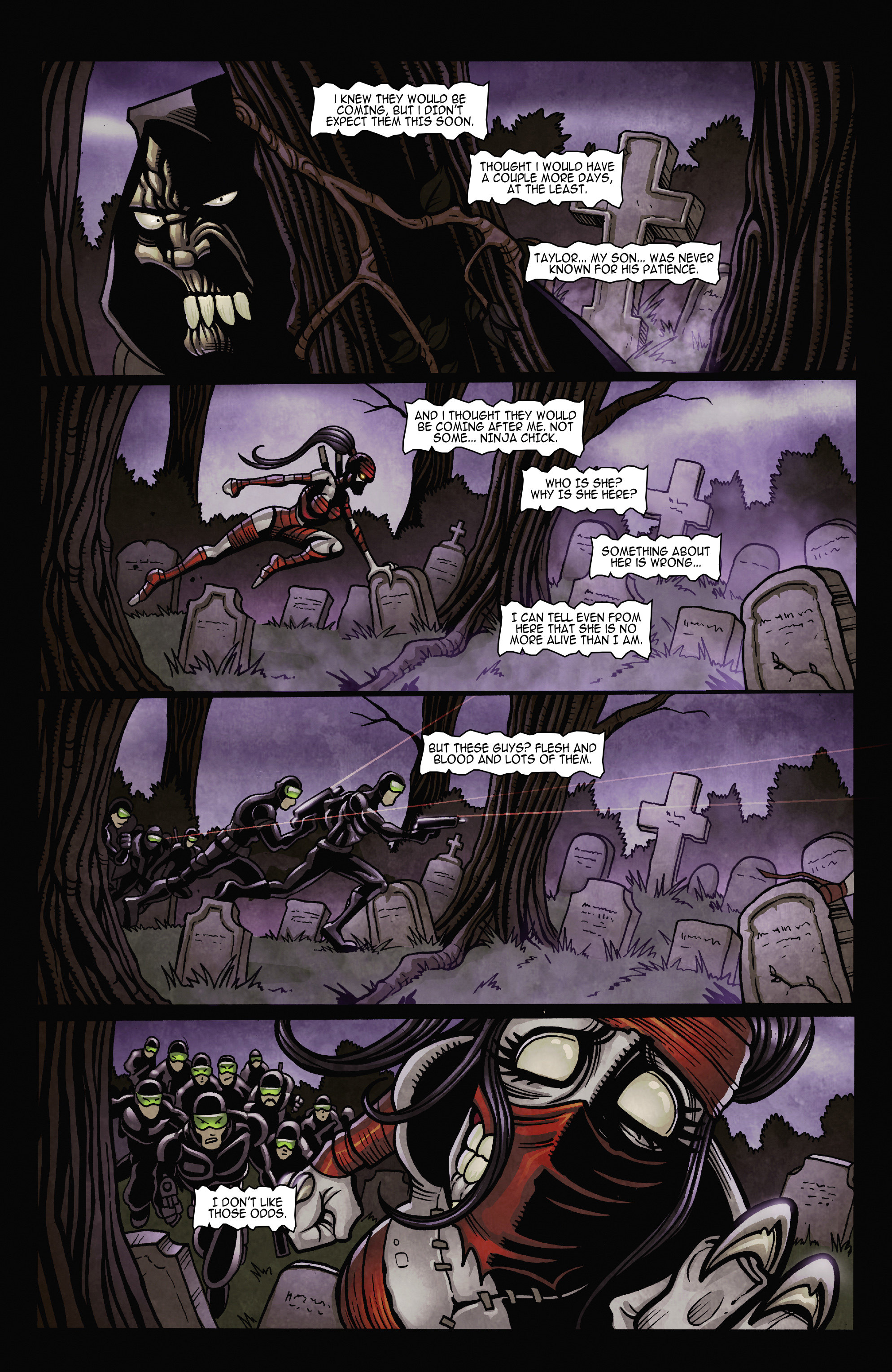 Read online The Living Corpse: Exhumed comic -  Issue #4 - 6