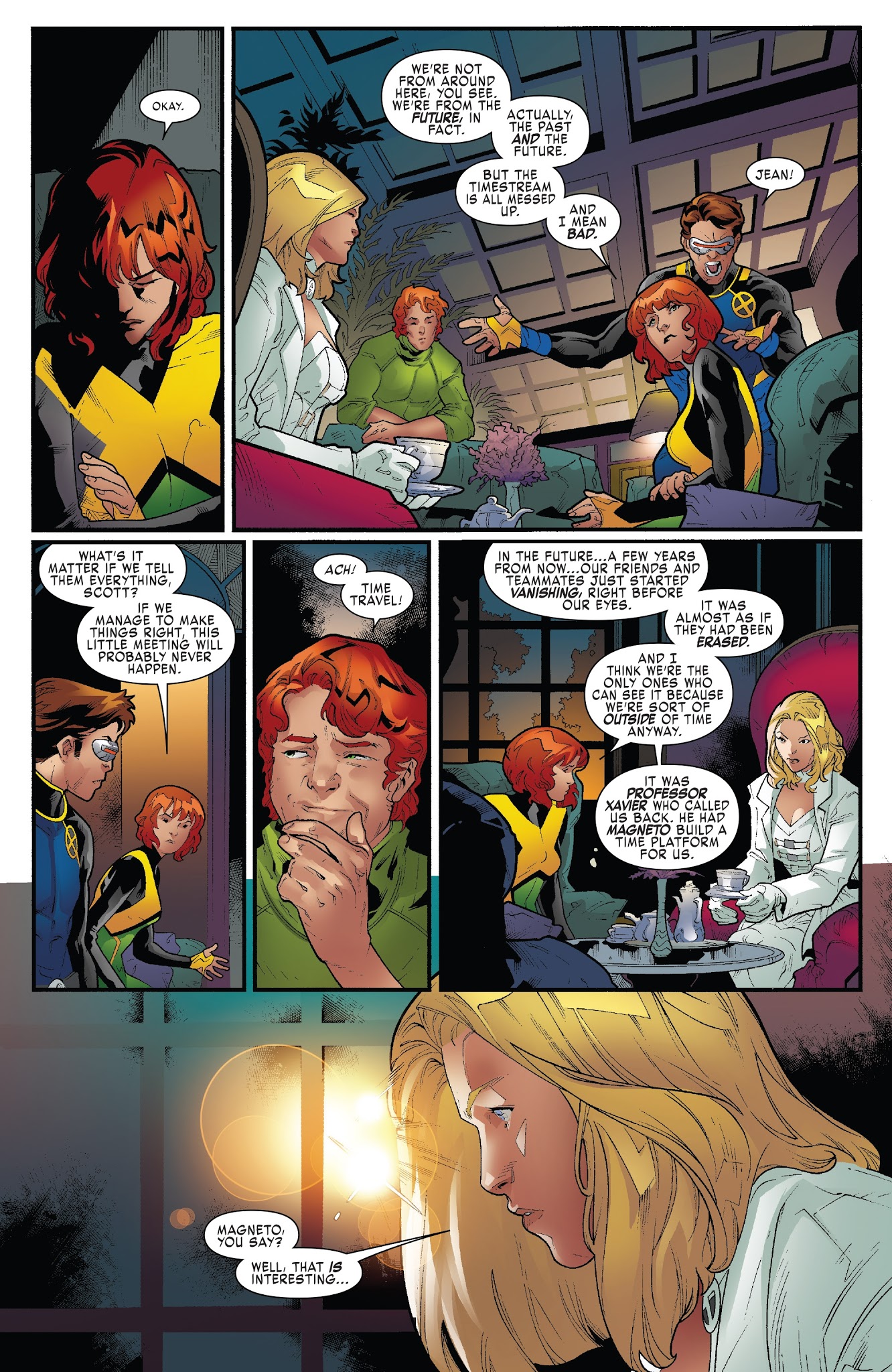 Read online X-Men: Blue comic -  Issue #18 - 12
