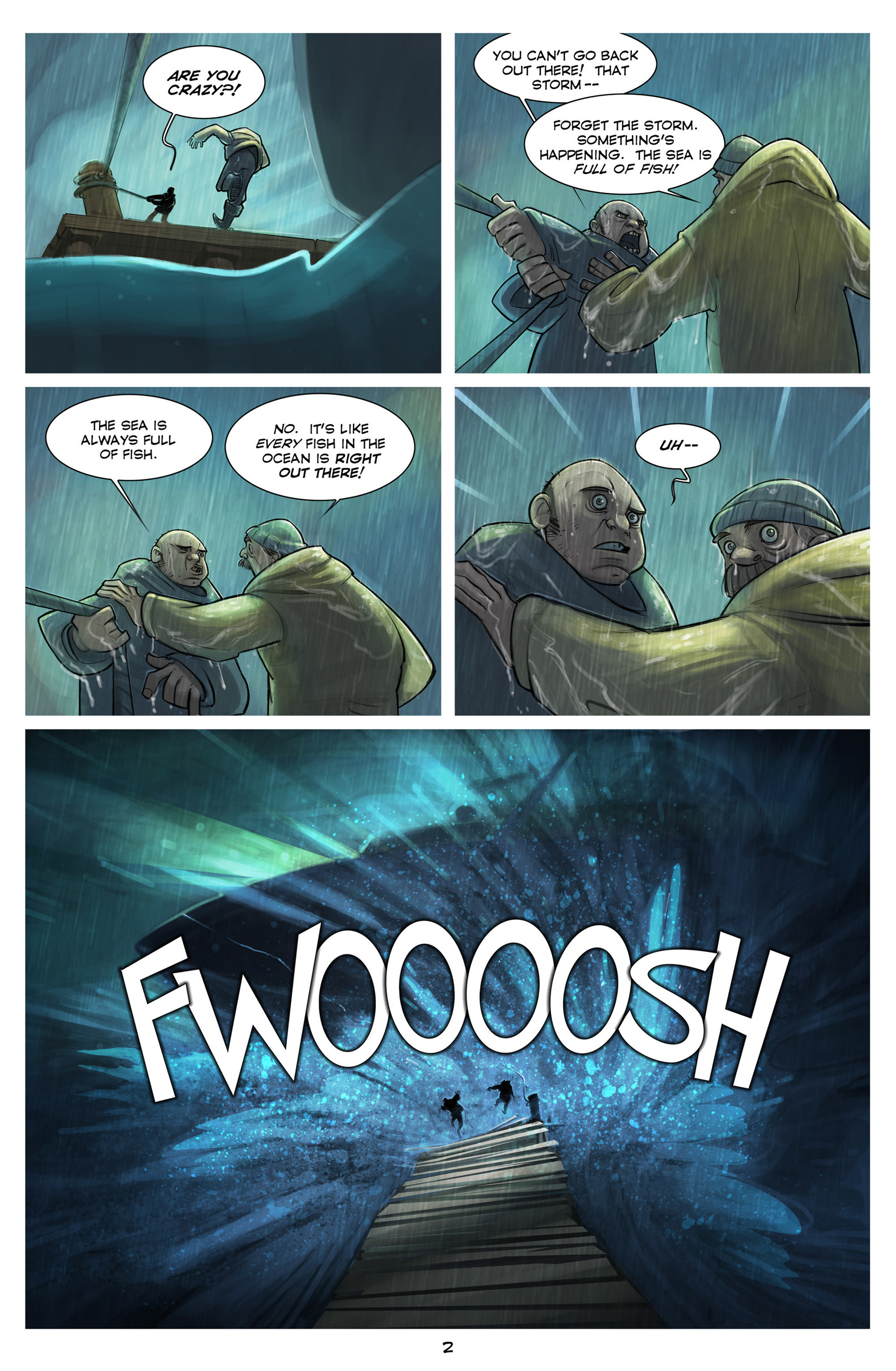 Read online The Deep: Here Be Dragons comic -  Issue #1 - 4