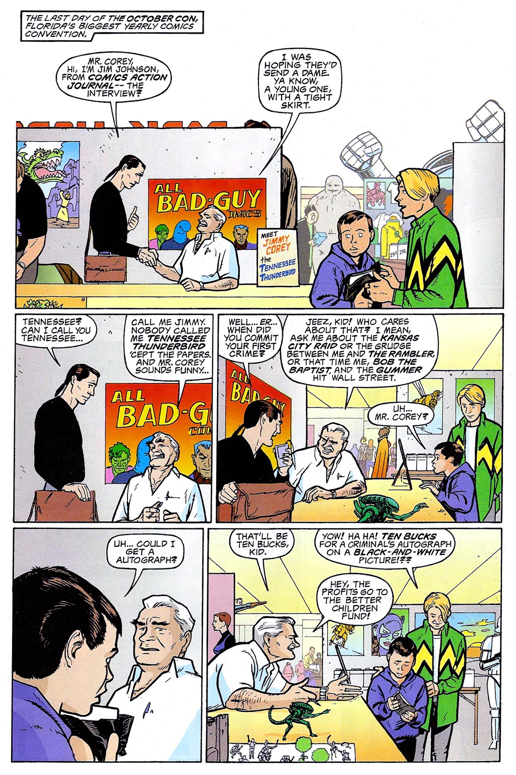 Read online Bob Burden's Original Mysterymen Comics comic -  Issue #4 - 3
