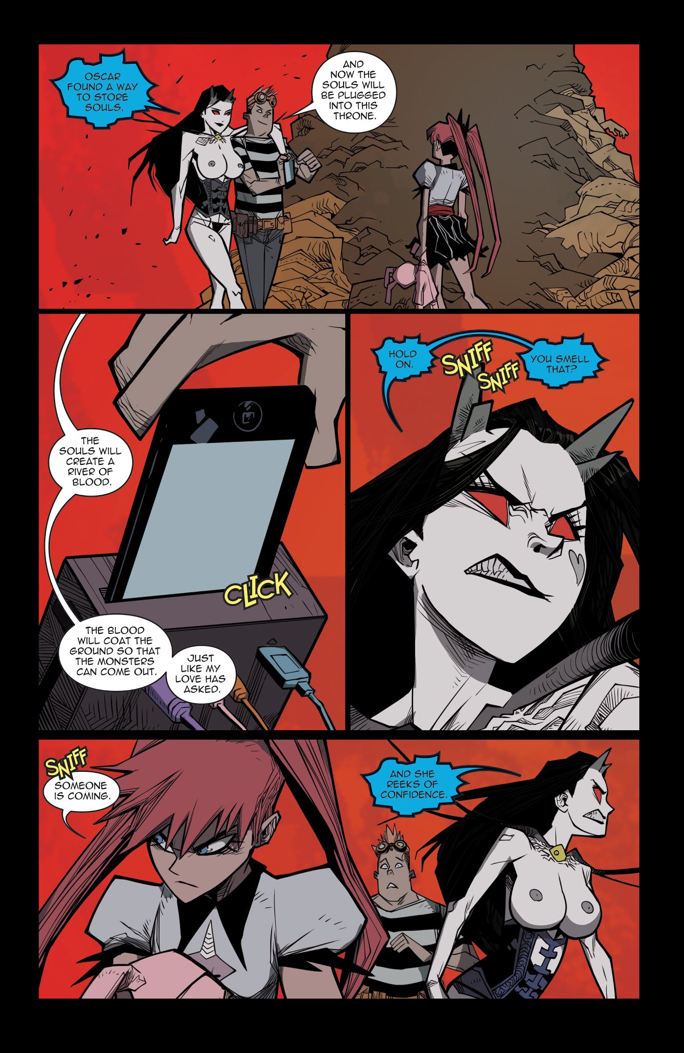 Read online Zombie Tramp (2014) comic -  Issue #49 - 21