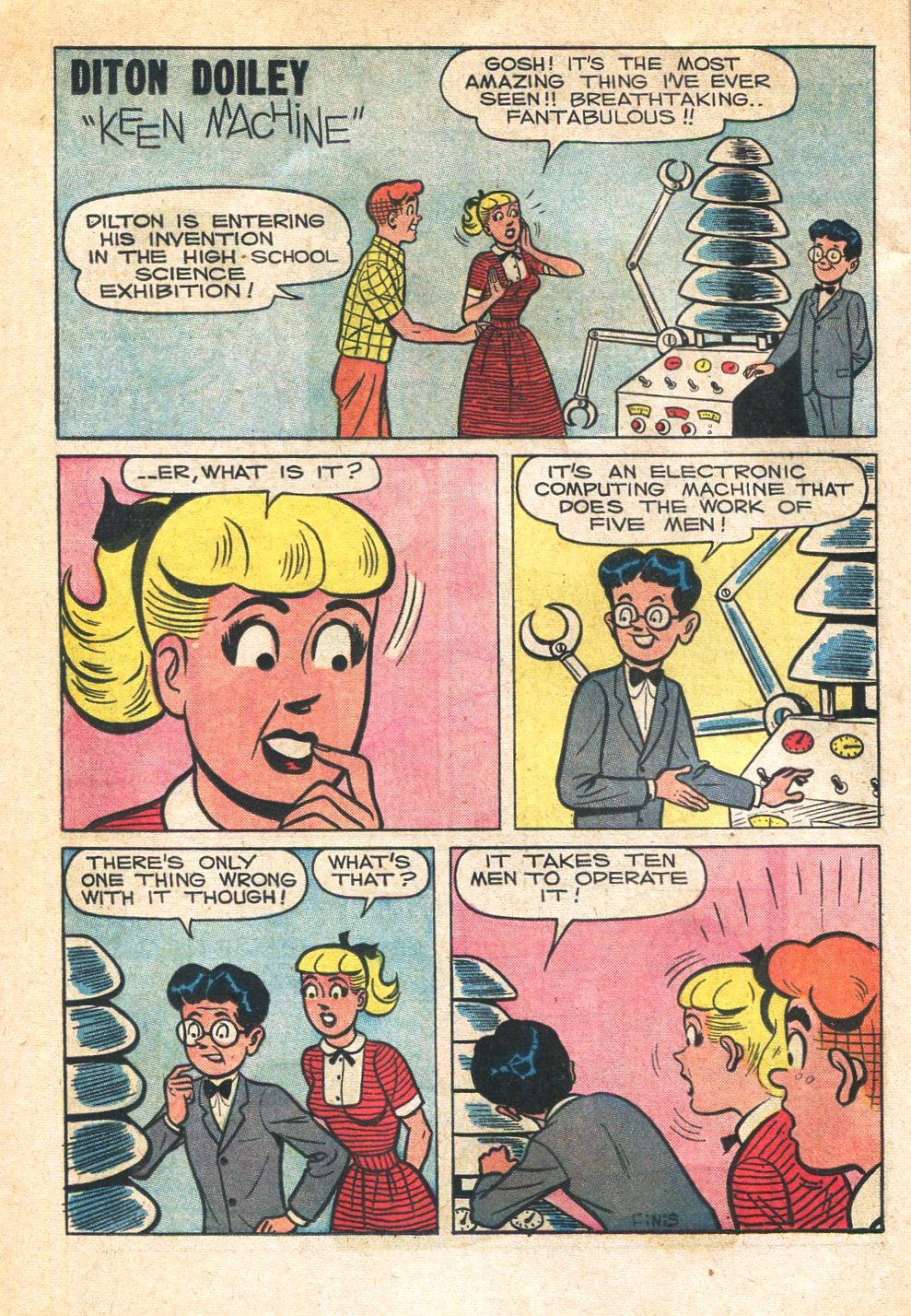 Read online Archie's Joke Book Magazine comic -  Issue #78 - 32