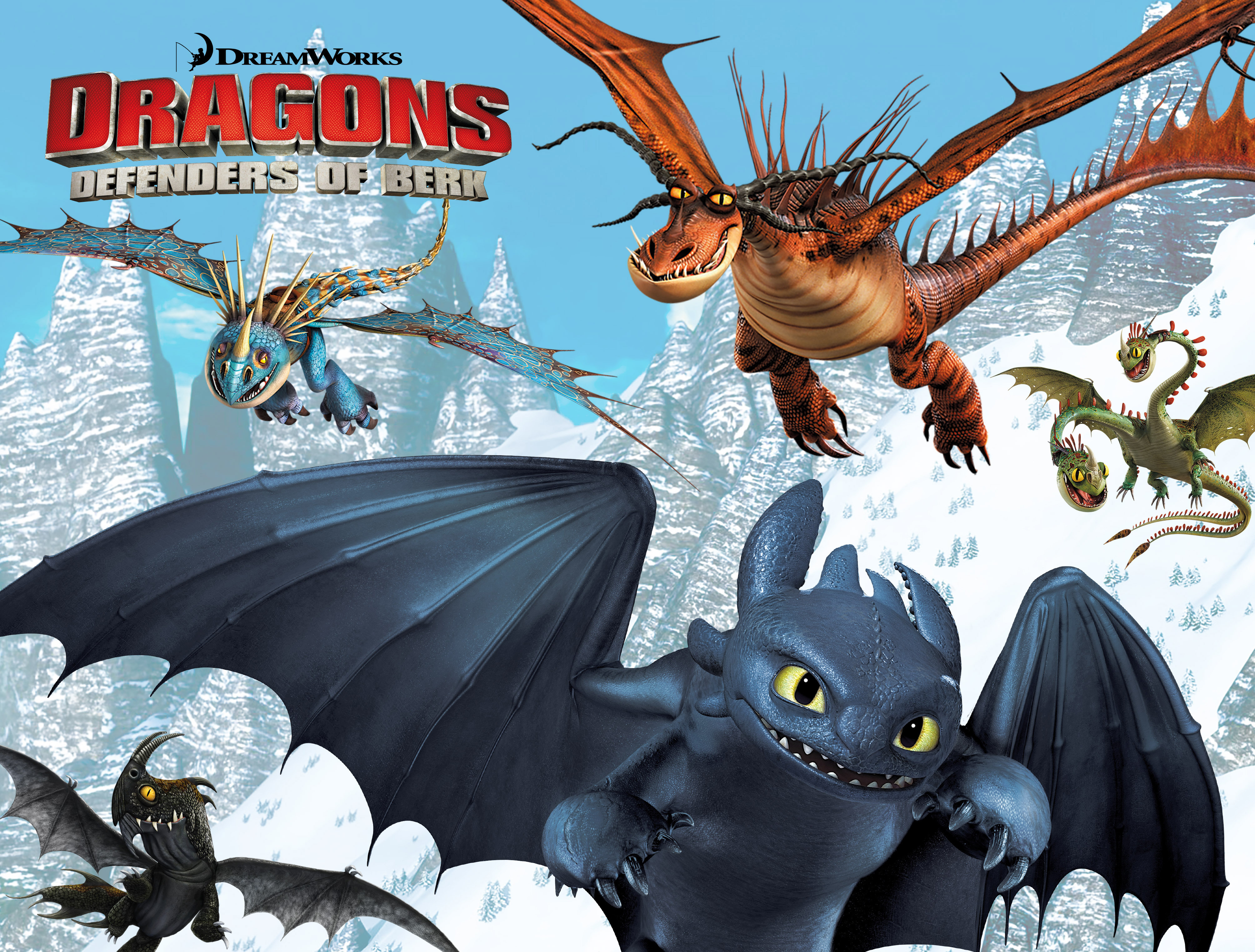 Read online DreamWorks Dragons: Defenders of Berk Collection: Fire & Ice comic -  Issue # TPB - 54
