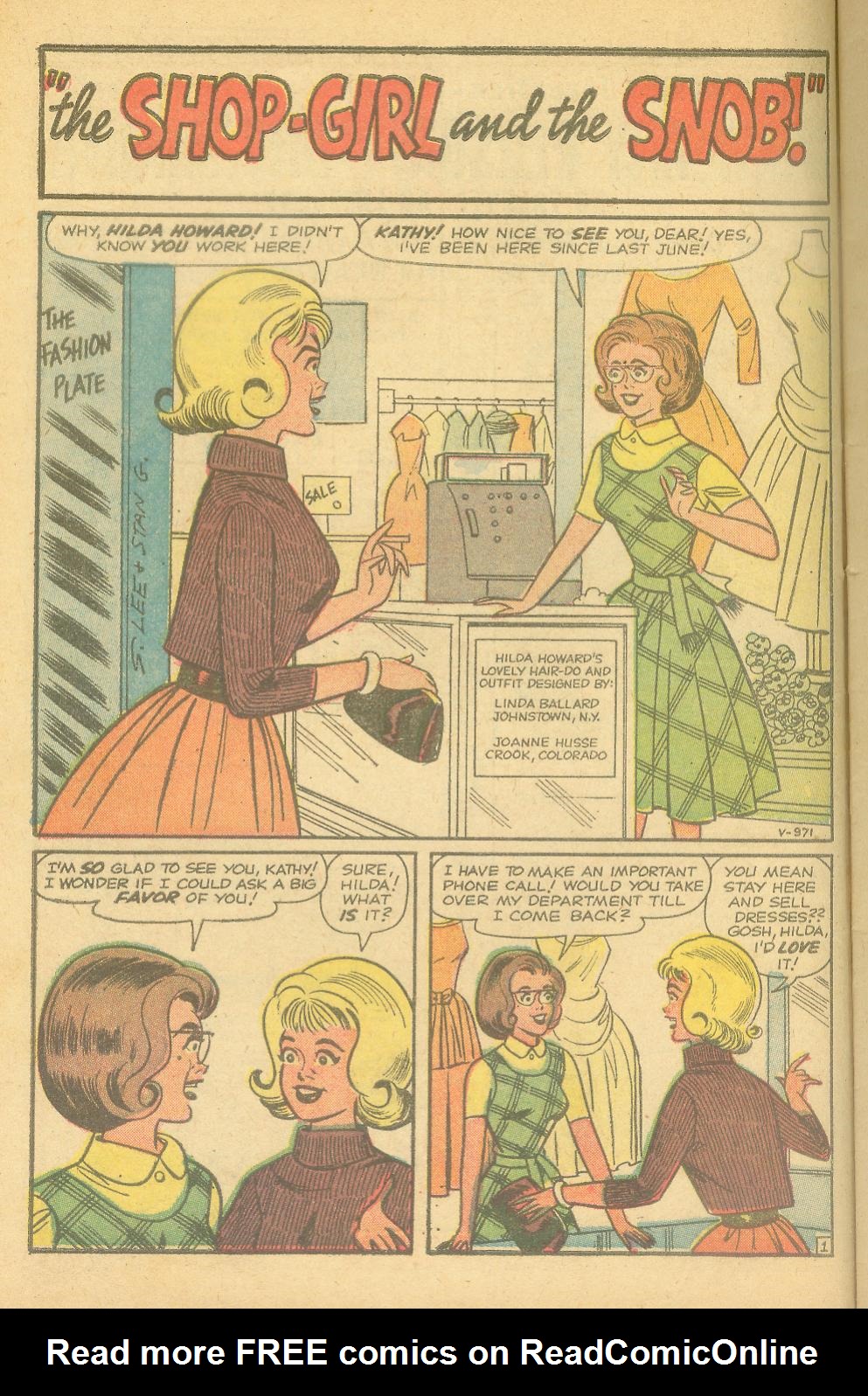 Read online Kathy (1959) comic -  Issue #20 - 10