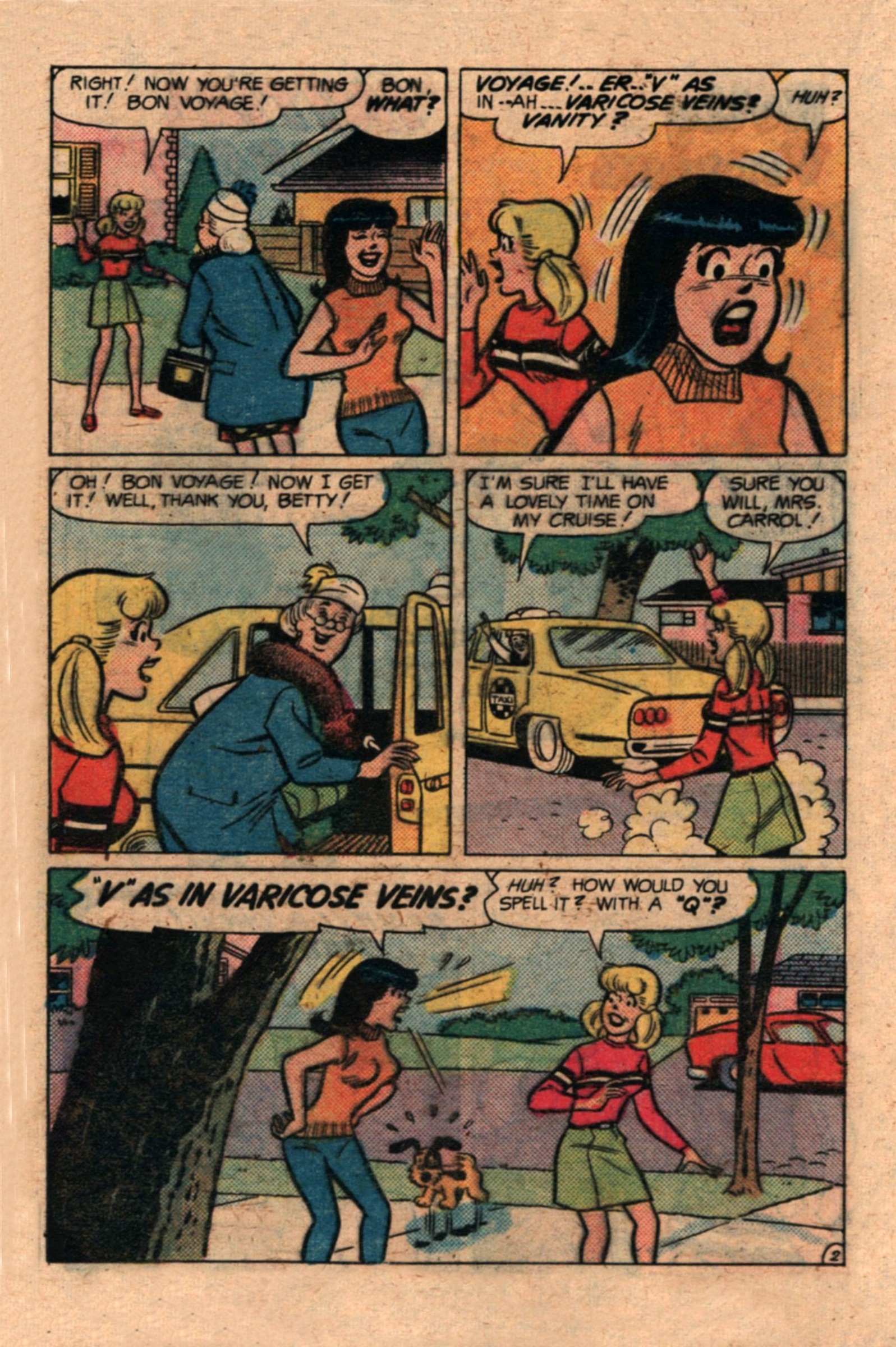 Read online Betty and Veronica Digest Magazine comic -  Issue #1 - 84
