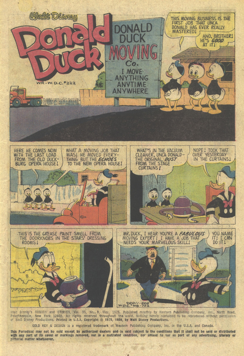 Read online Walt Disney's Comics and Stories comic -  Issue #416 - 2