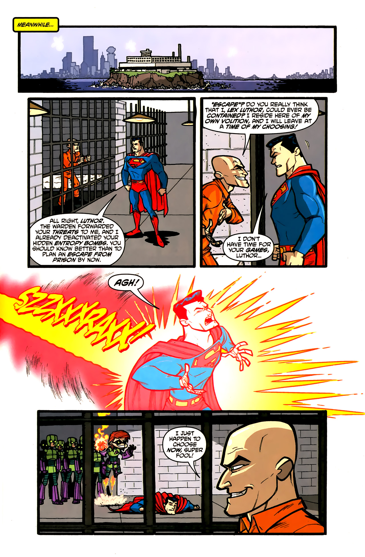 Read online Supergirl: Cosmic Adventures in the 8th Grade comic -  Issue #5 - 18
