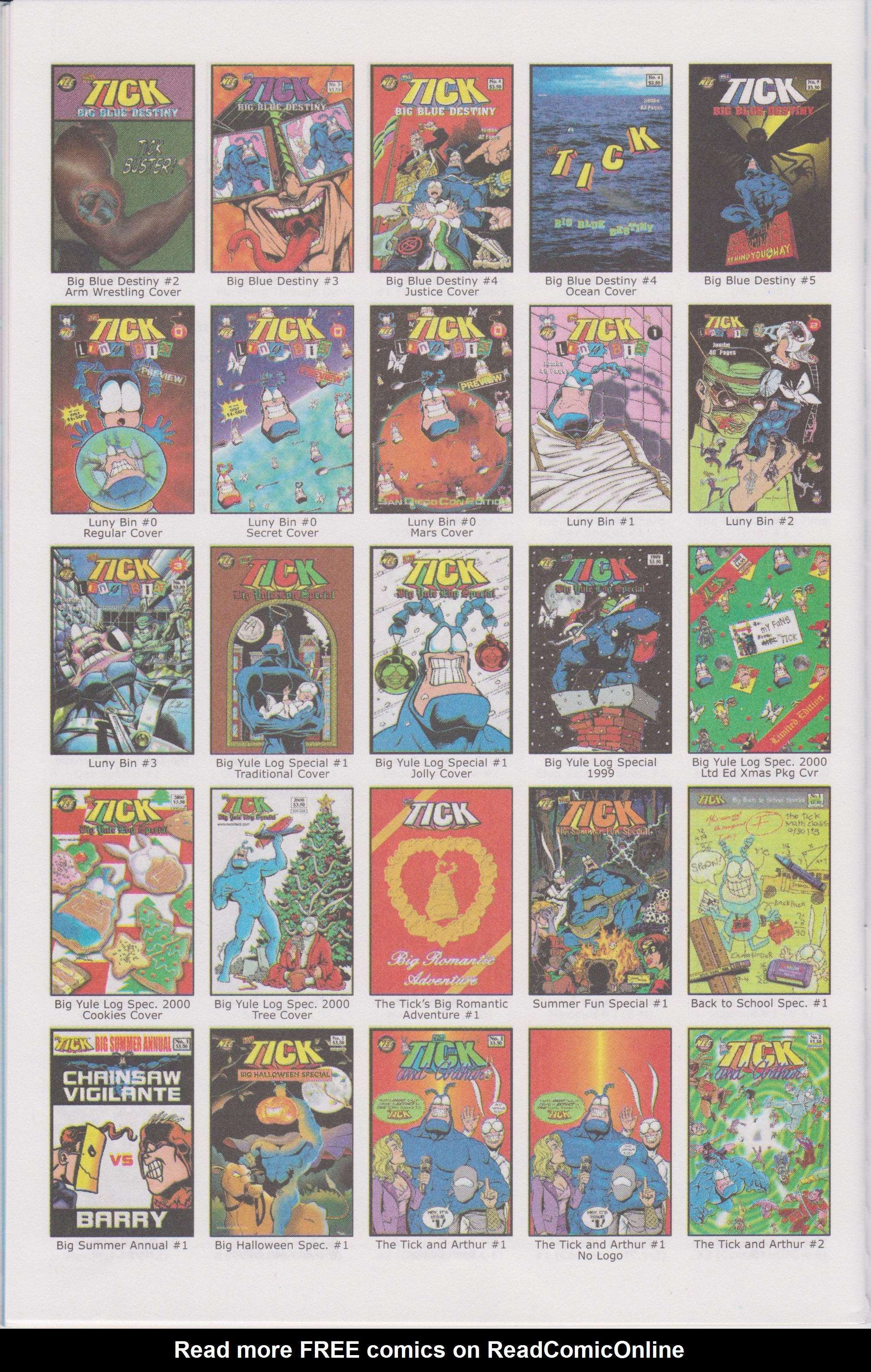 Read online The Tick Color comic -  Issue #1 - 32