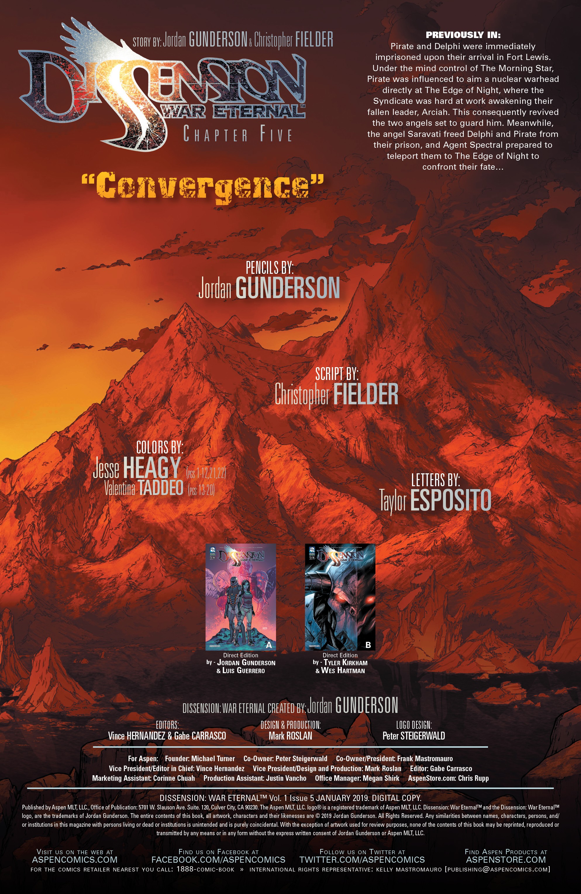 Read online Dissension: War Eternal comic -  Issue #5 - 3