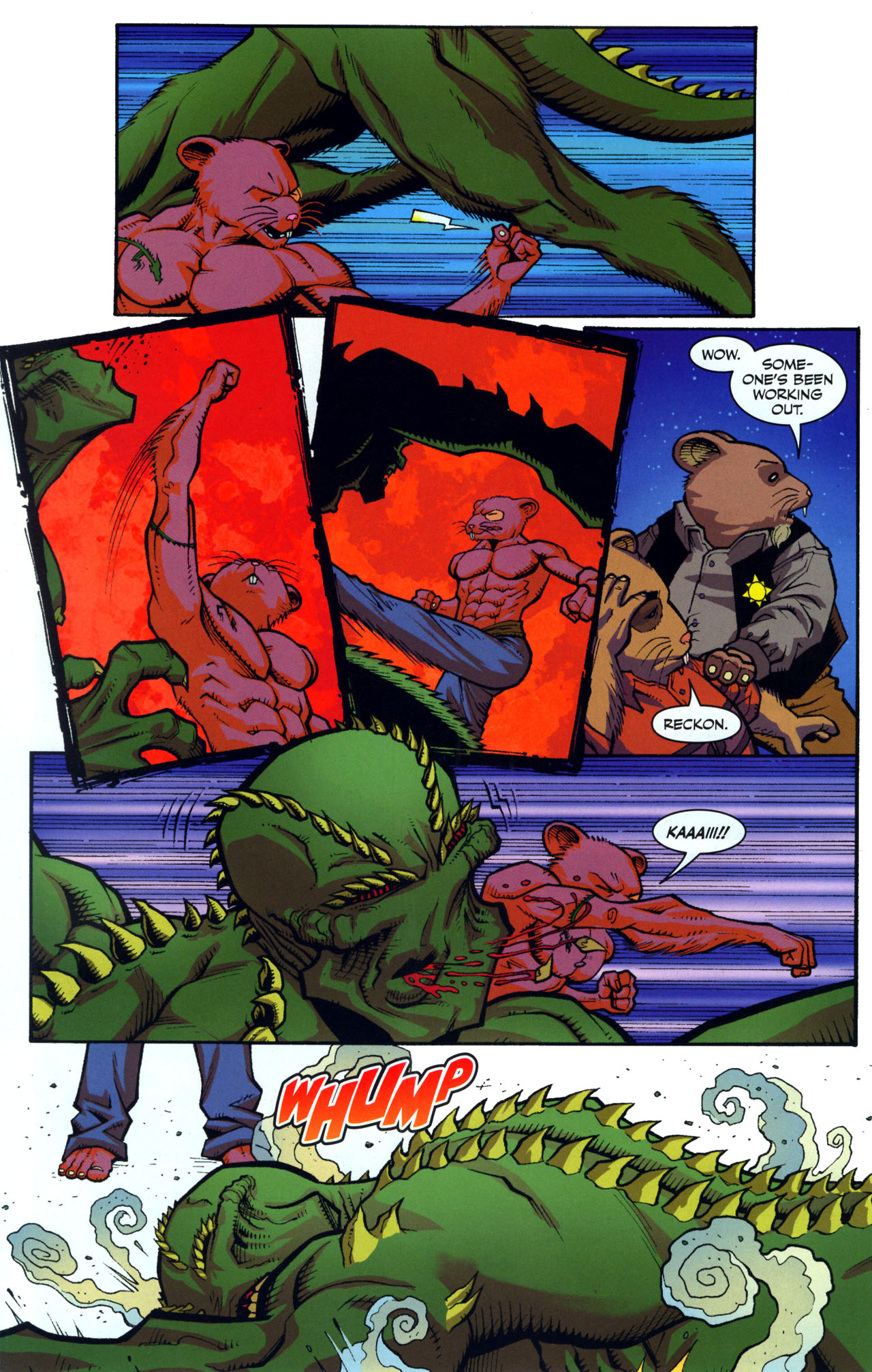 Read online Adolescent Radioactive Black Belt Hamsters (2008) comic -  Issue #3 - 18