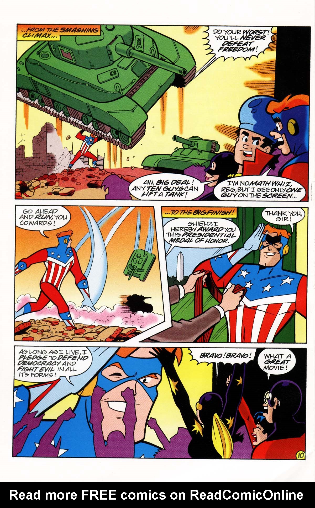 Read online Archie & Friends and the Shield comic -  Issue # Full - 11