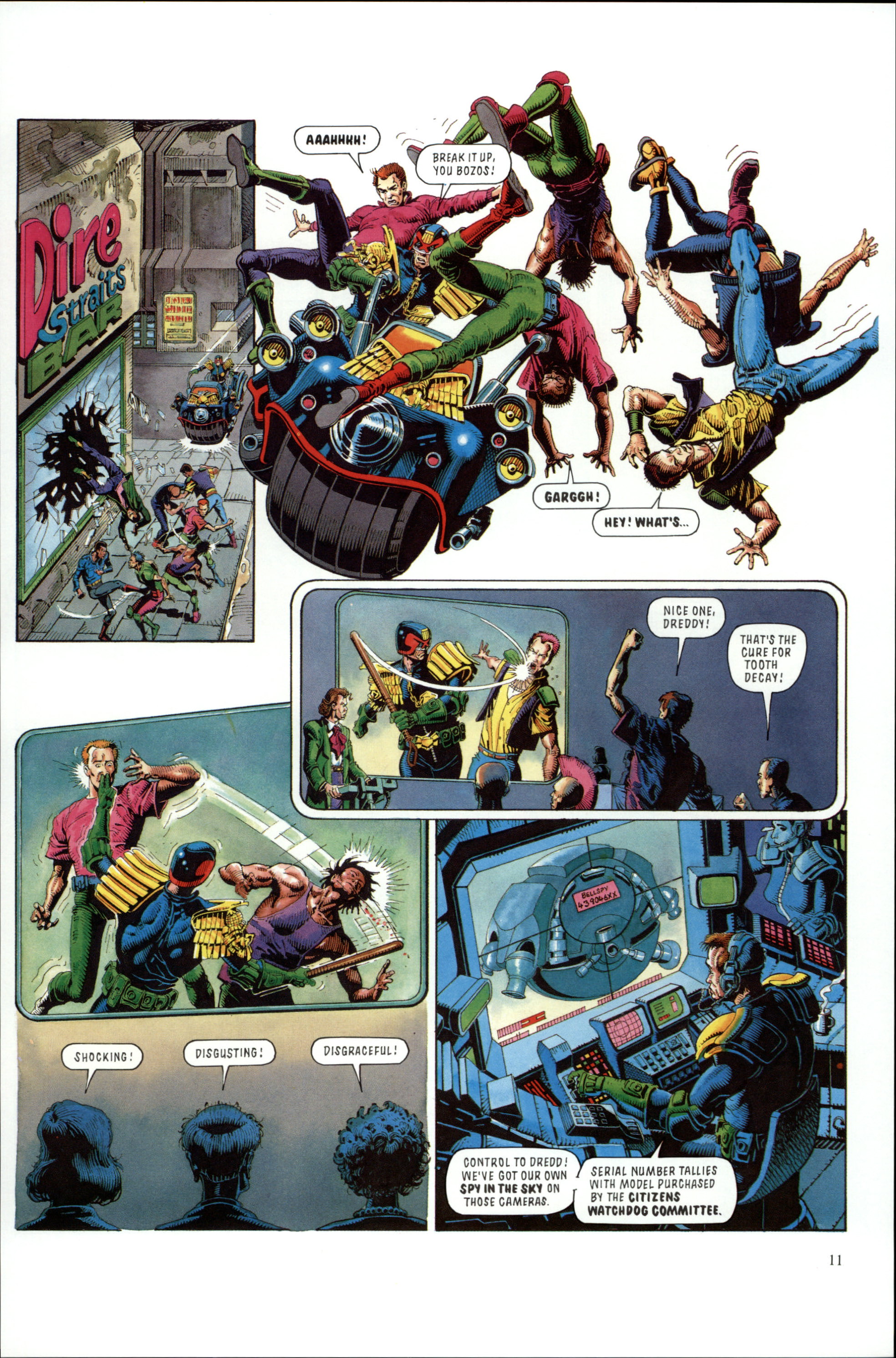 Read online Dredd Rules! comic -  Issue #12 - 13