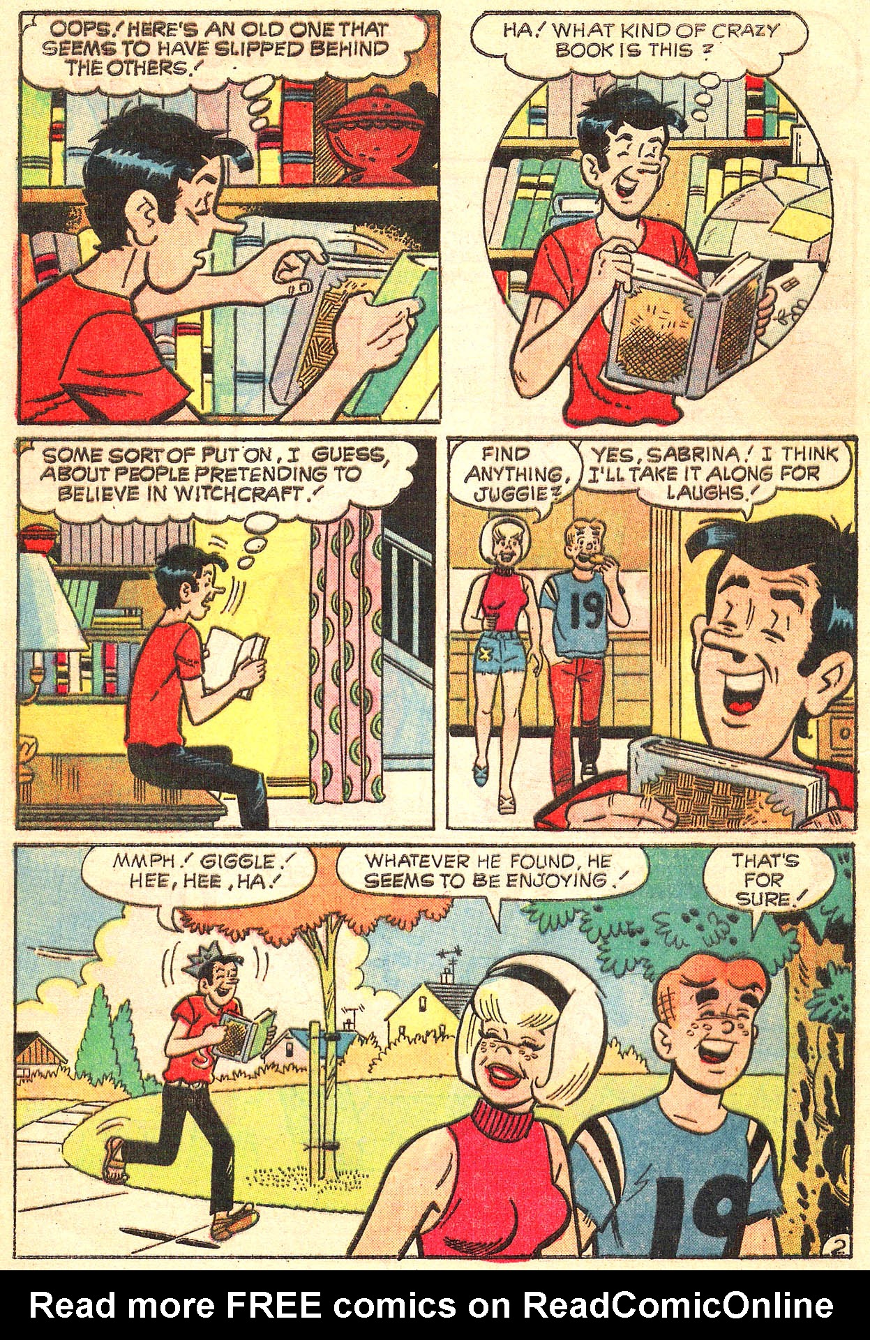 Read online Sabrina The Teenage Witch (1971) comic -  Issue #16 - 4