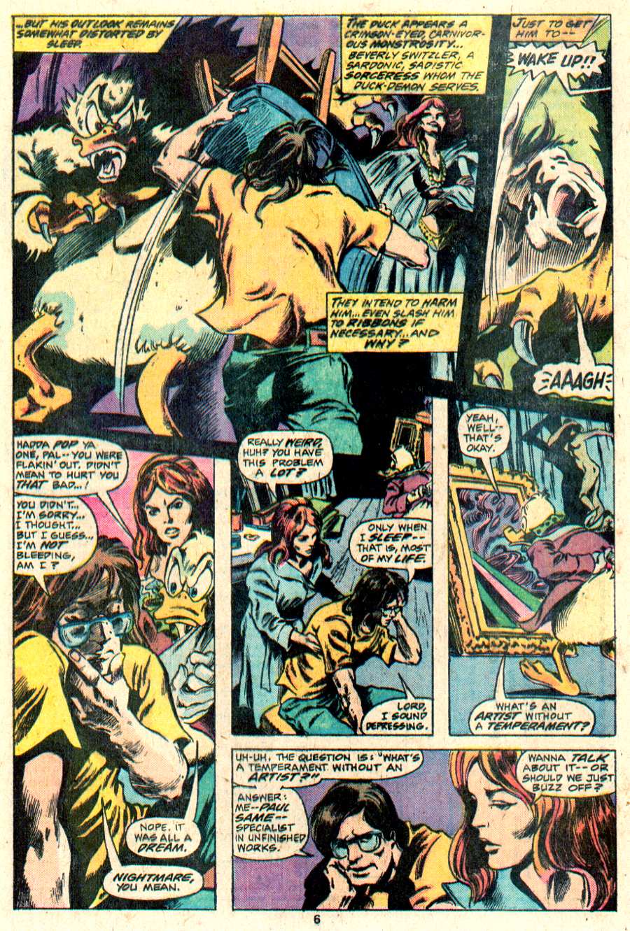 Read online Howard the Duck (1976) comic -  Issue #4 - 5