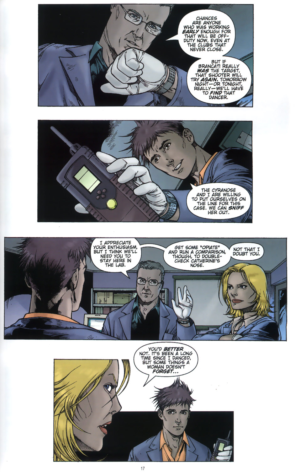 Read online CSI: Crime Scene Investigation: Thicker Than Blood comic -  Issue # Full - 19