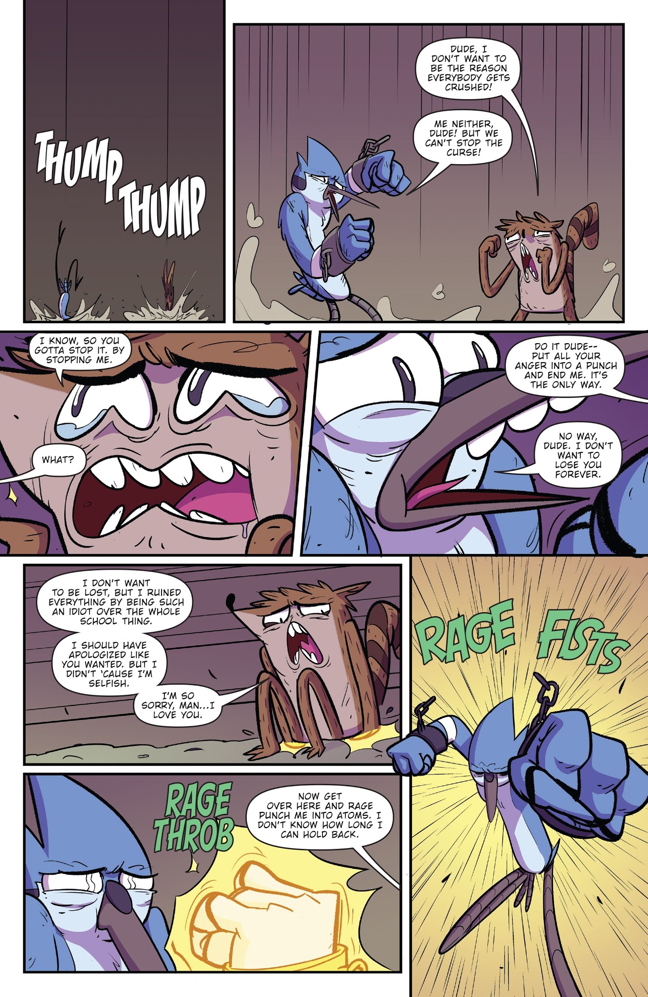 Read online Adventure Time/Regular Show comic -  Issue #6 - 16