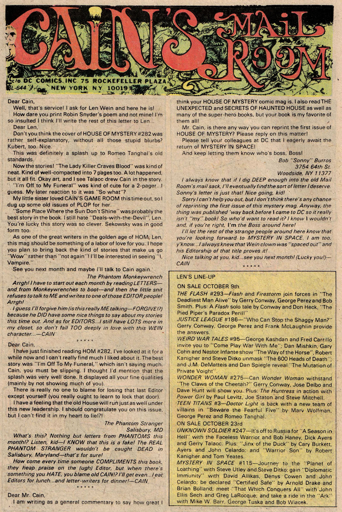 Read online House of Mystery (1951) comic -  Issue #288 - 33
