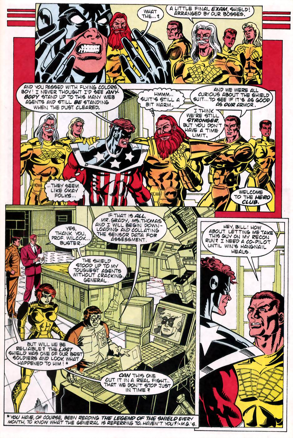 Read online The Web (1991) comic -  Issue #12 - 10