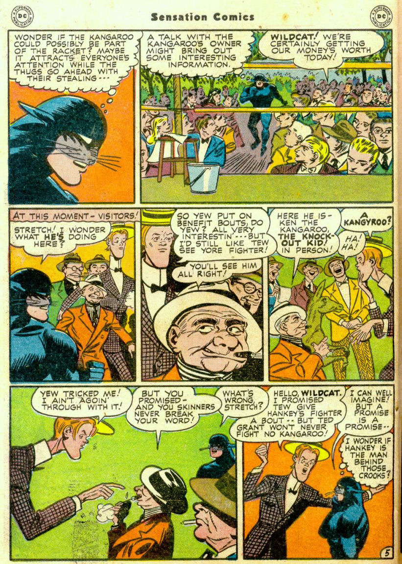 Read online Sensation (Mystery) Comics comic -  Issue #65 - 45