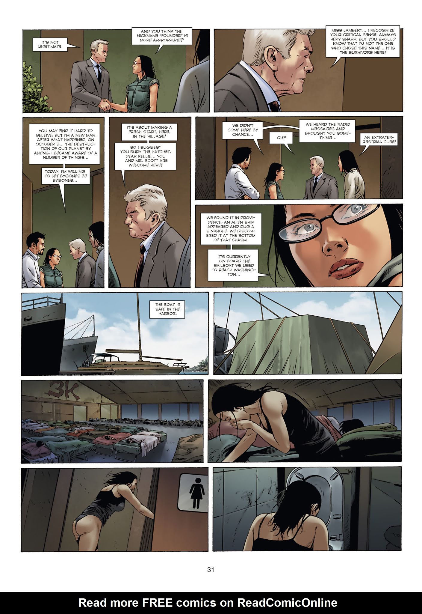 Read online Prometheus comic -  Issue #16 - 31