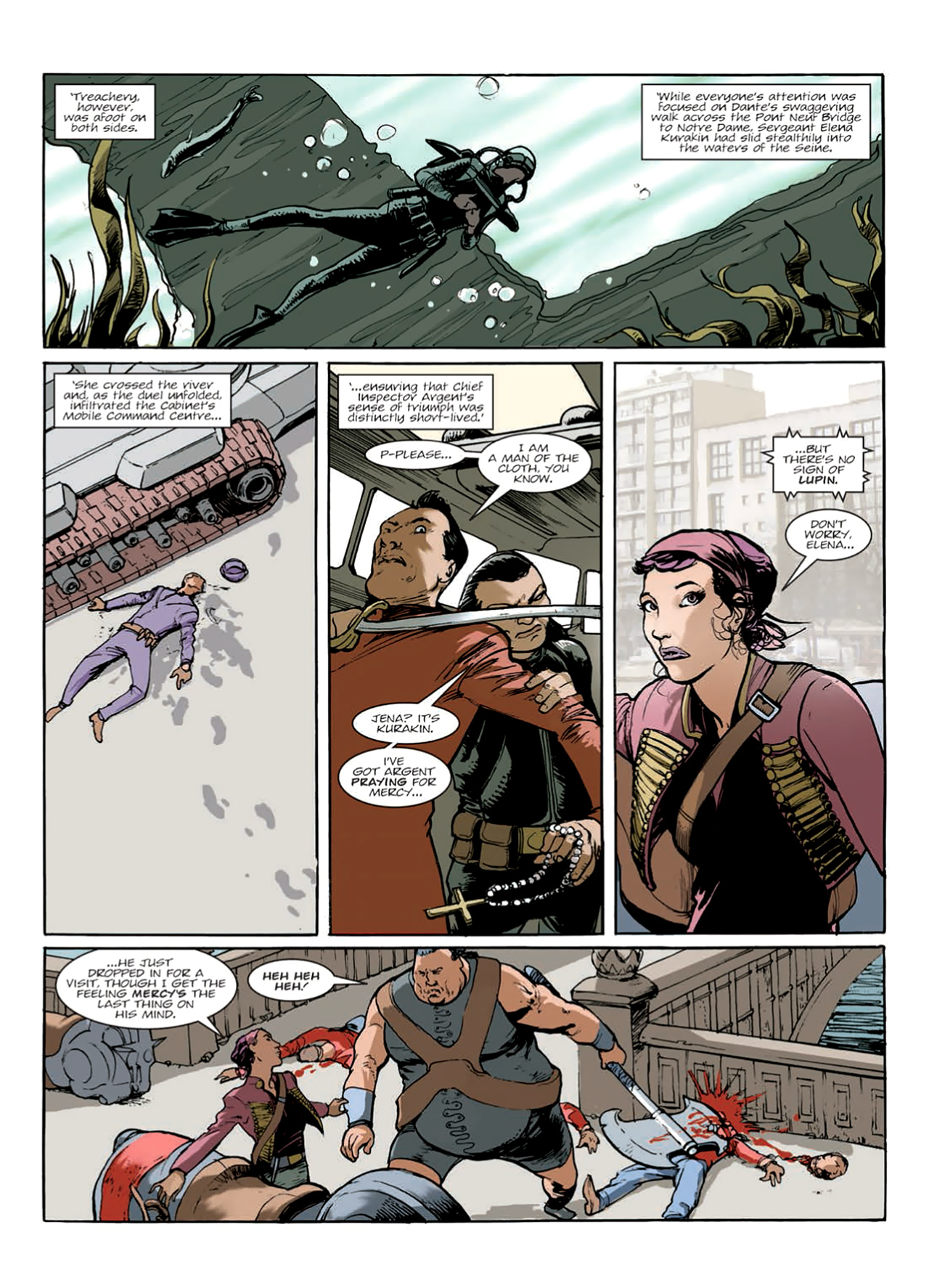 Read online Nikolai Dante comic -  Issue # TPB 9 - 140
