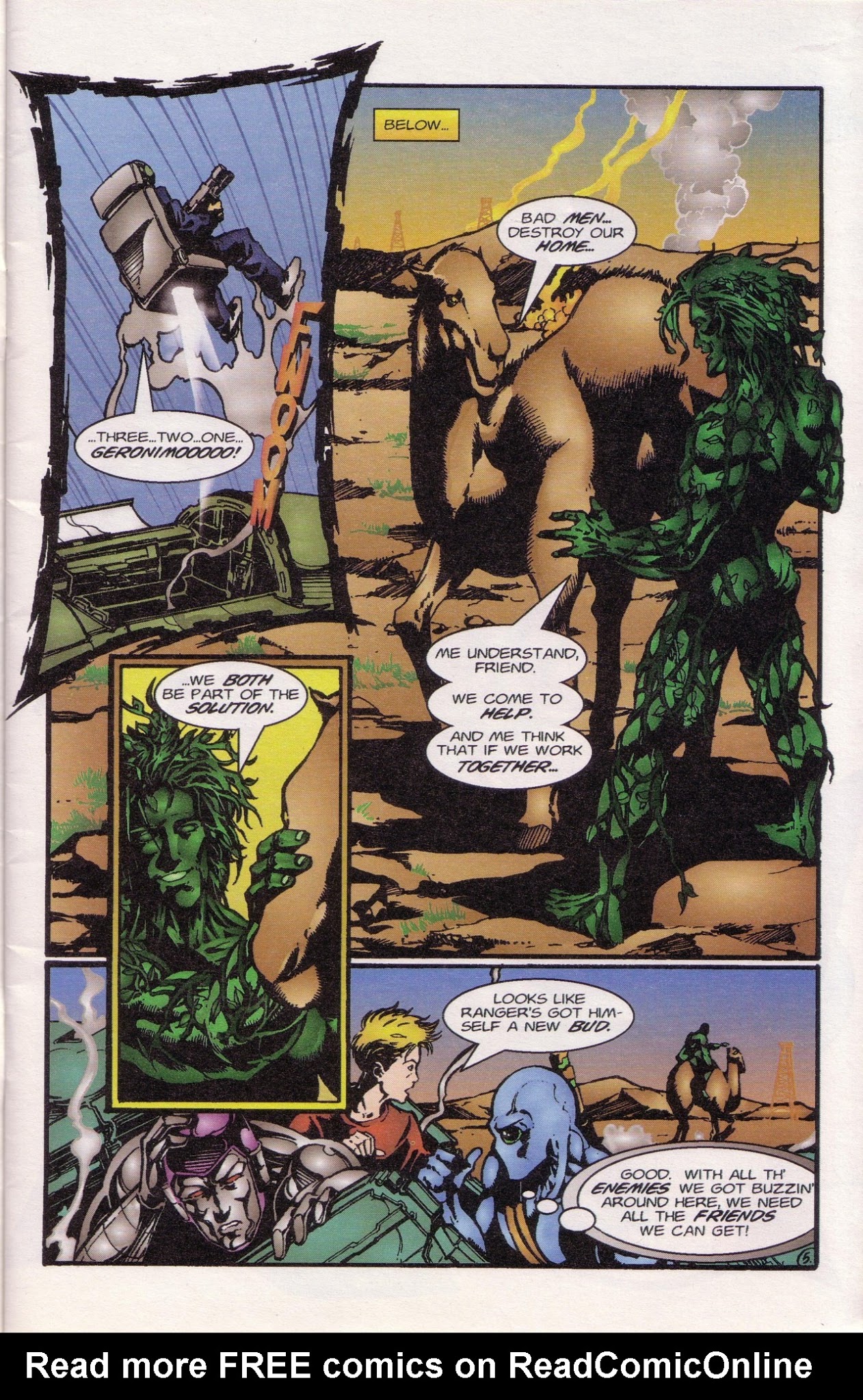 Read online Zen Intergalactic Ninja Color comic -  Issue #2 - 7