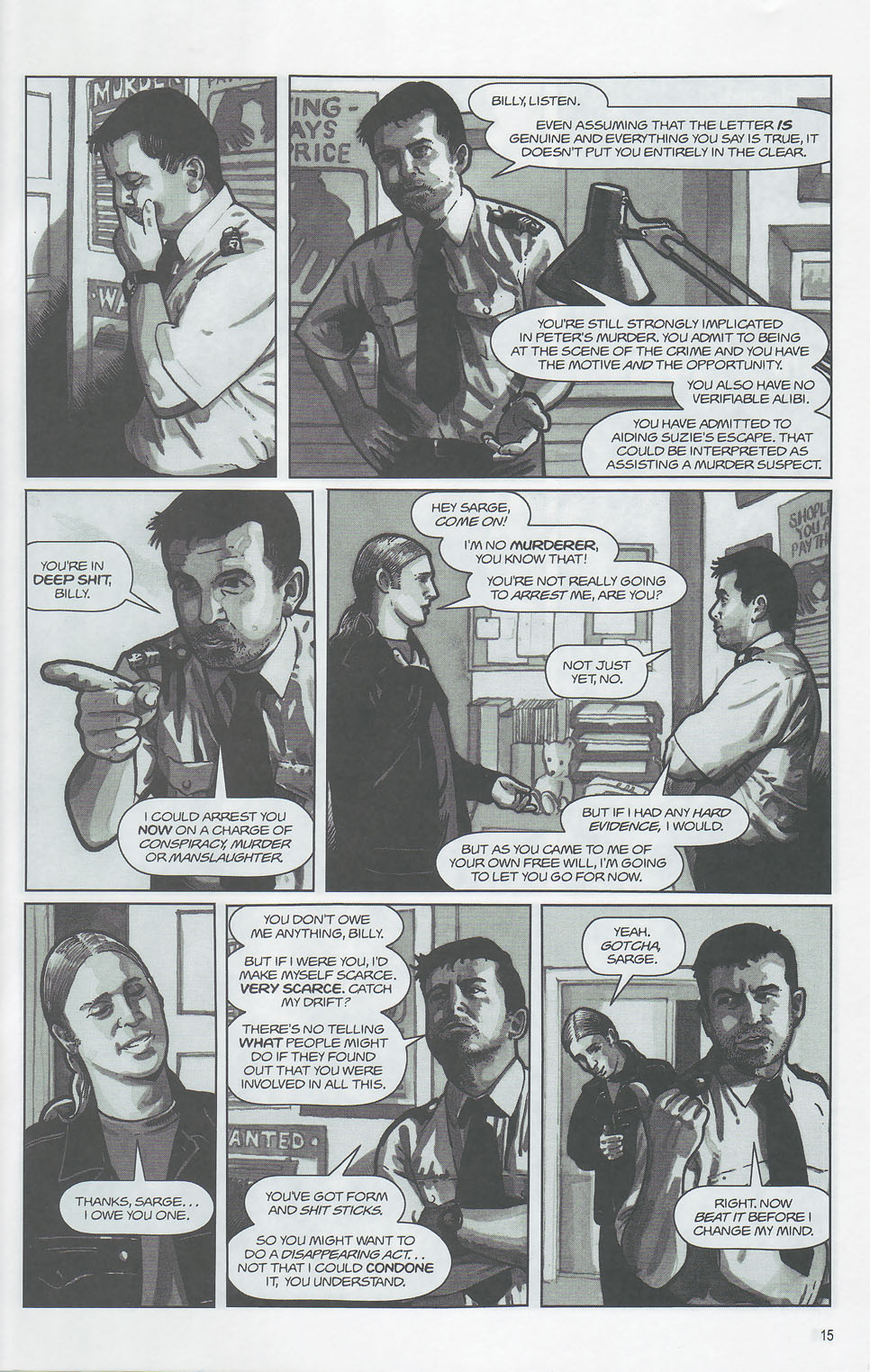 Read online Strangehaven comic -  Issue #16 - 15