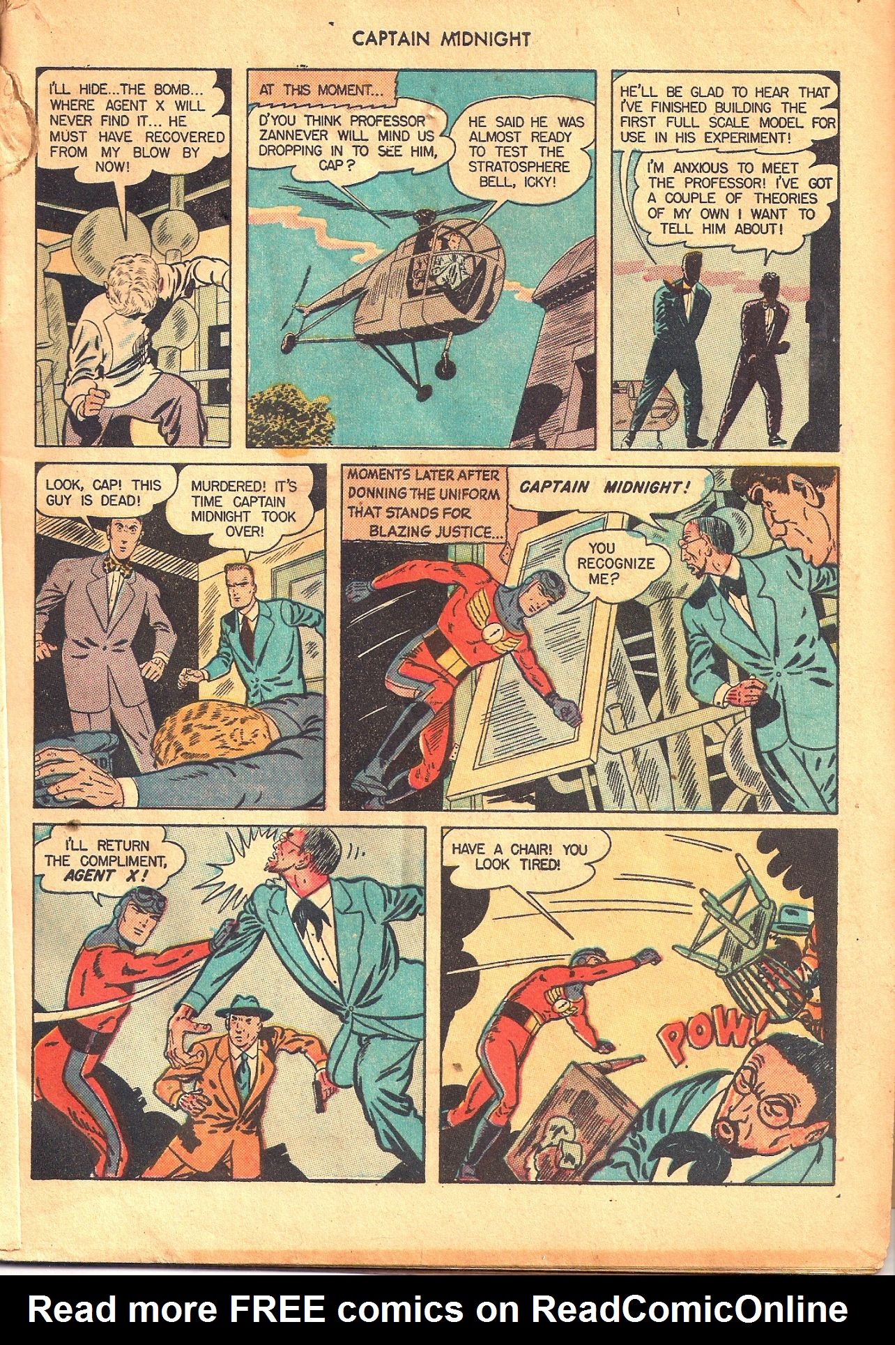 Read online Captain Midnight (1942) comic -  Issue #45 - 7