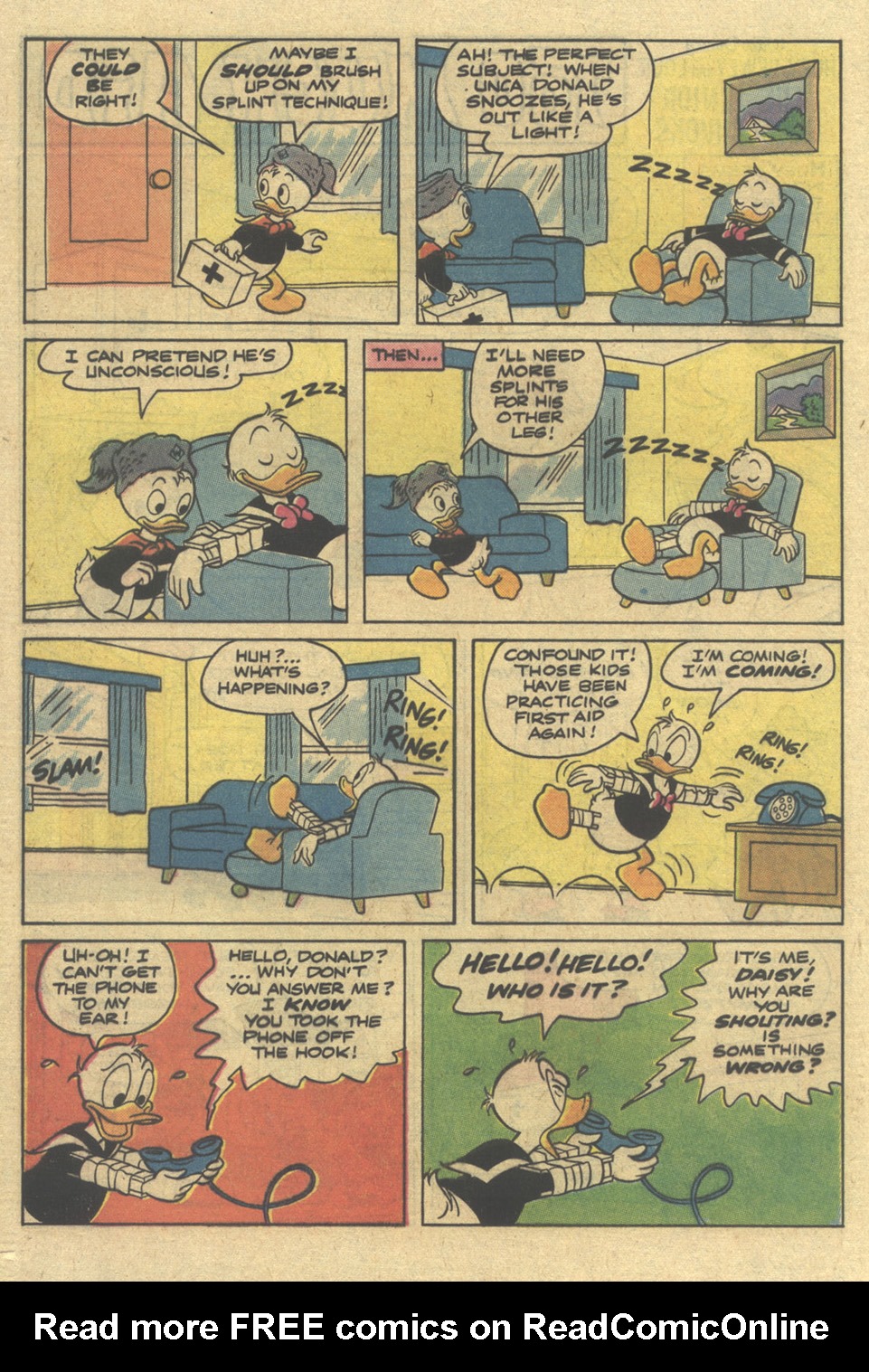 Read online Huey, Dewey, and Louie Junior Woodchucks comic -  Issue #69 - 12