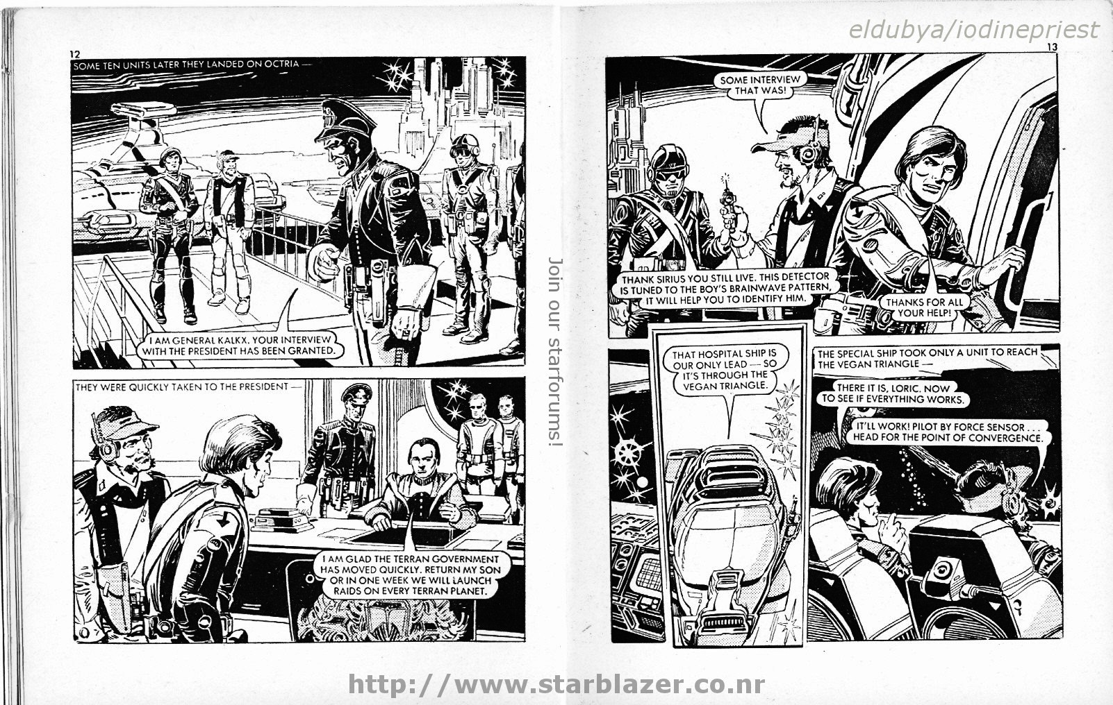 Read online Starblazer comic -  Issue #97 - 8
