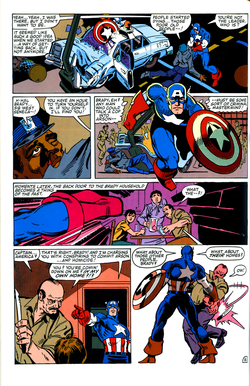 Read online Captain America: Red, White & Blue comic -  Issue # TPB - 146