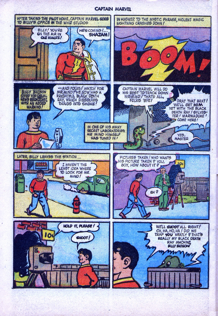 Read online Captain Marvel Adventures comic -  Issue #40 - 44
