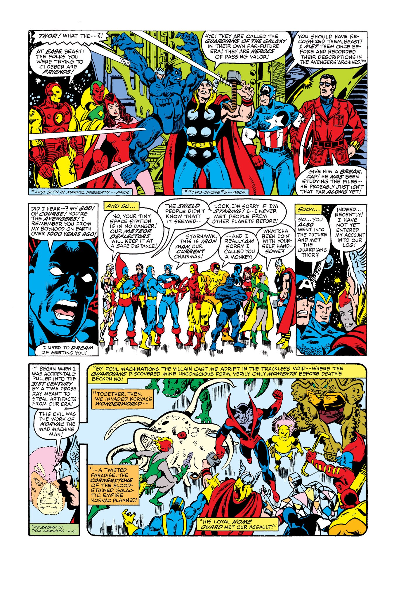 Read online The Avengers (1963) comic -  Issue # _TPB The Korvac Saga - 49